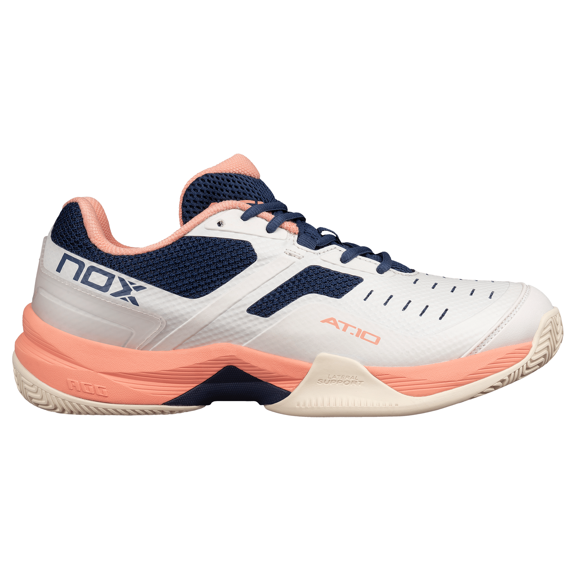 AT10 PRO Basket chaussures de padel NOX beige / rose