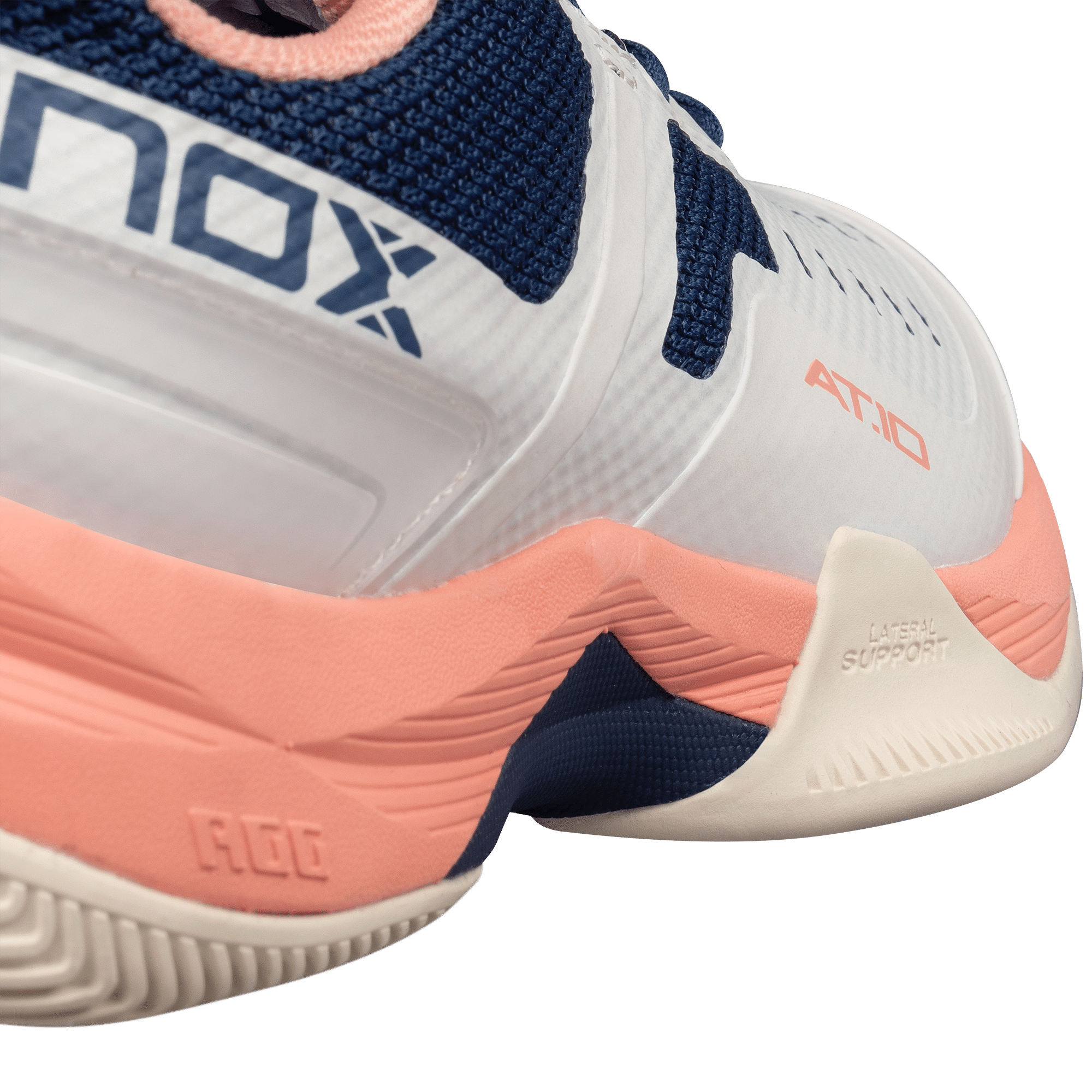 AT10 PRO Basket chaussures de padel NOX beige / rose – Image 11