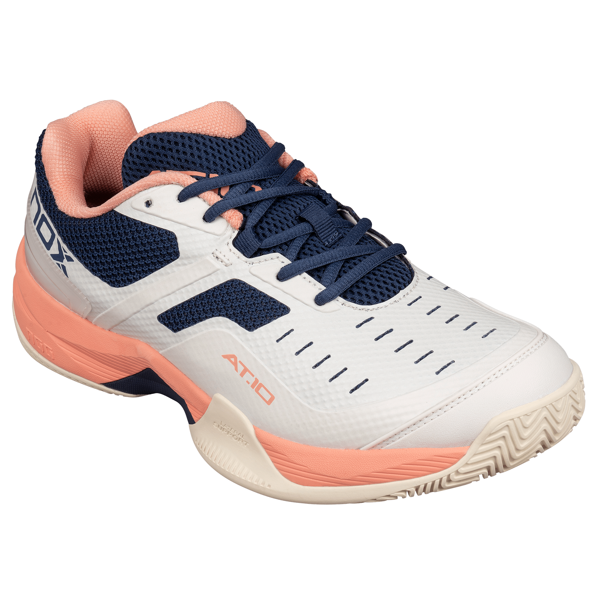 AT10 PRO Basket chaussures de padel NOX beige / rose – Image 4