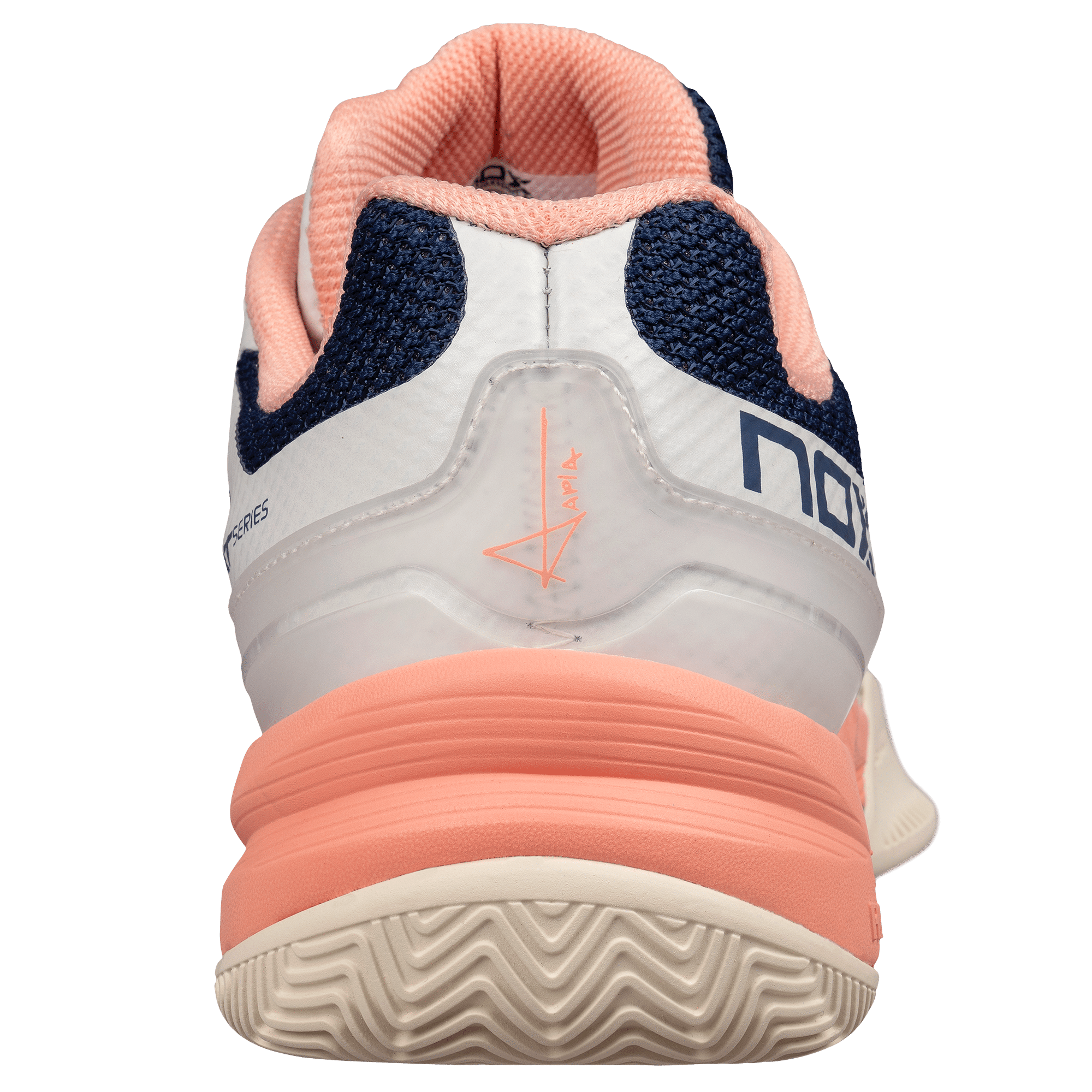 AT10 PRO Basket chaussures de padel NOX beige / rose – Image 8