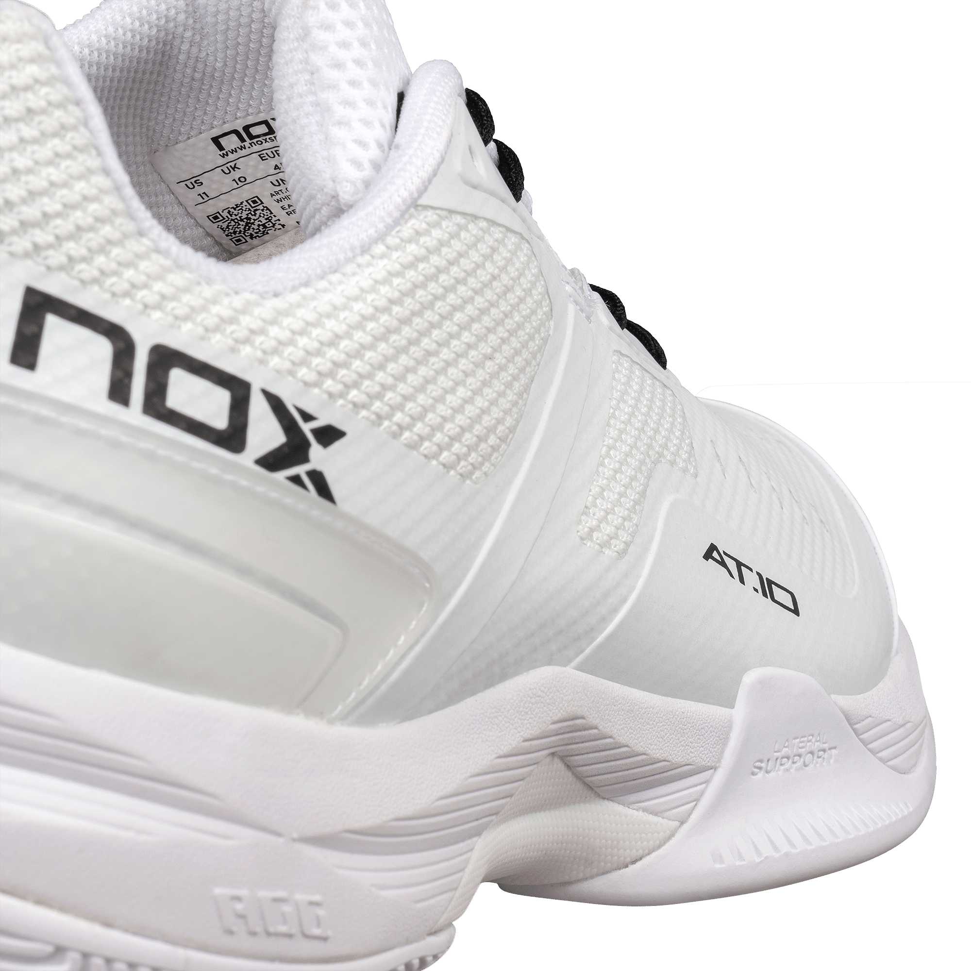 AT10 PRO Basket chaussures de padel NOX blanc – Image 2