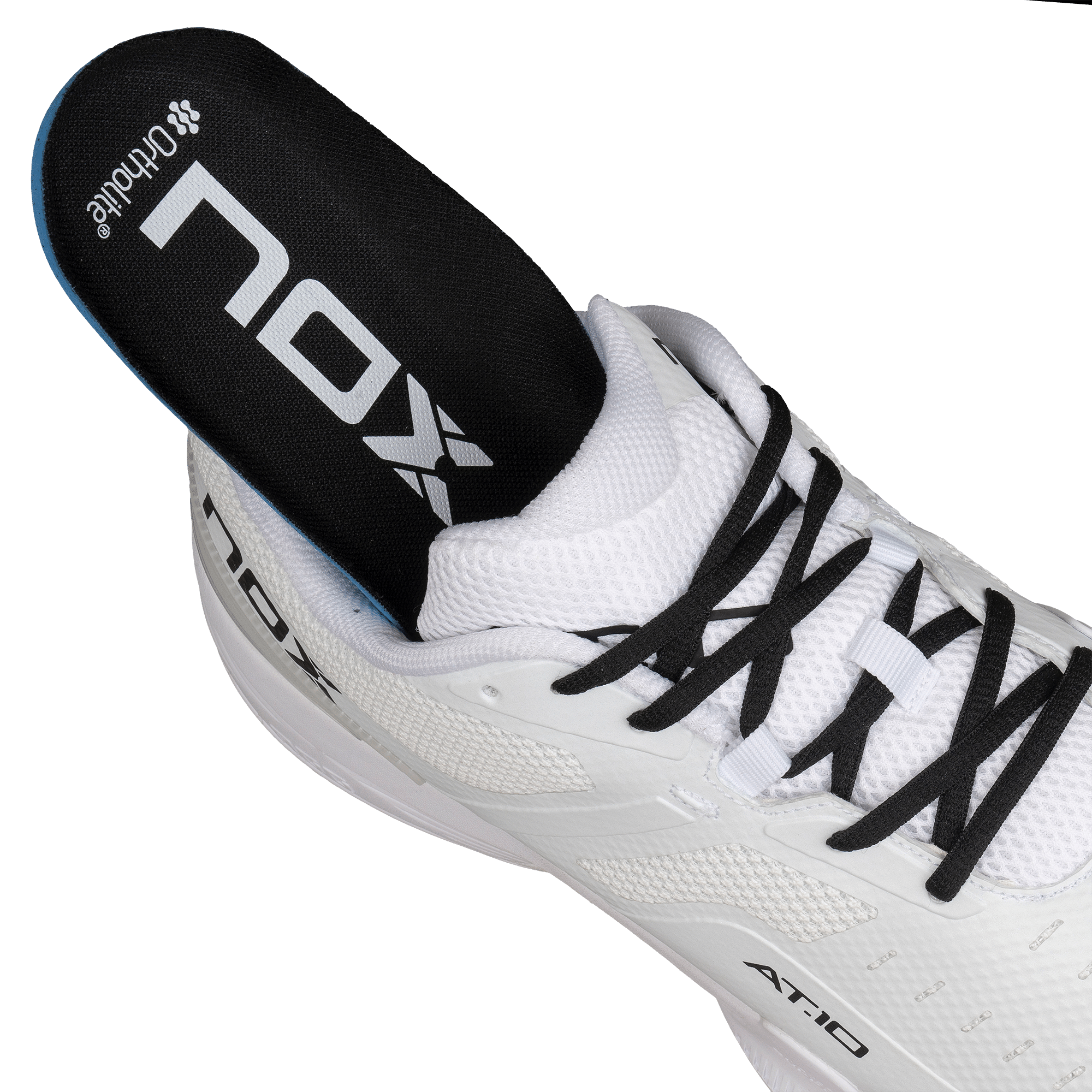AT10 PRO Basket chaussures de padel NOX blanc – Image 3