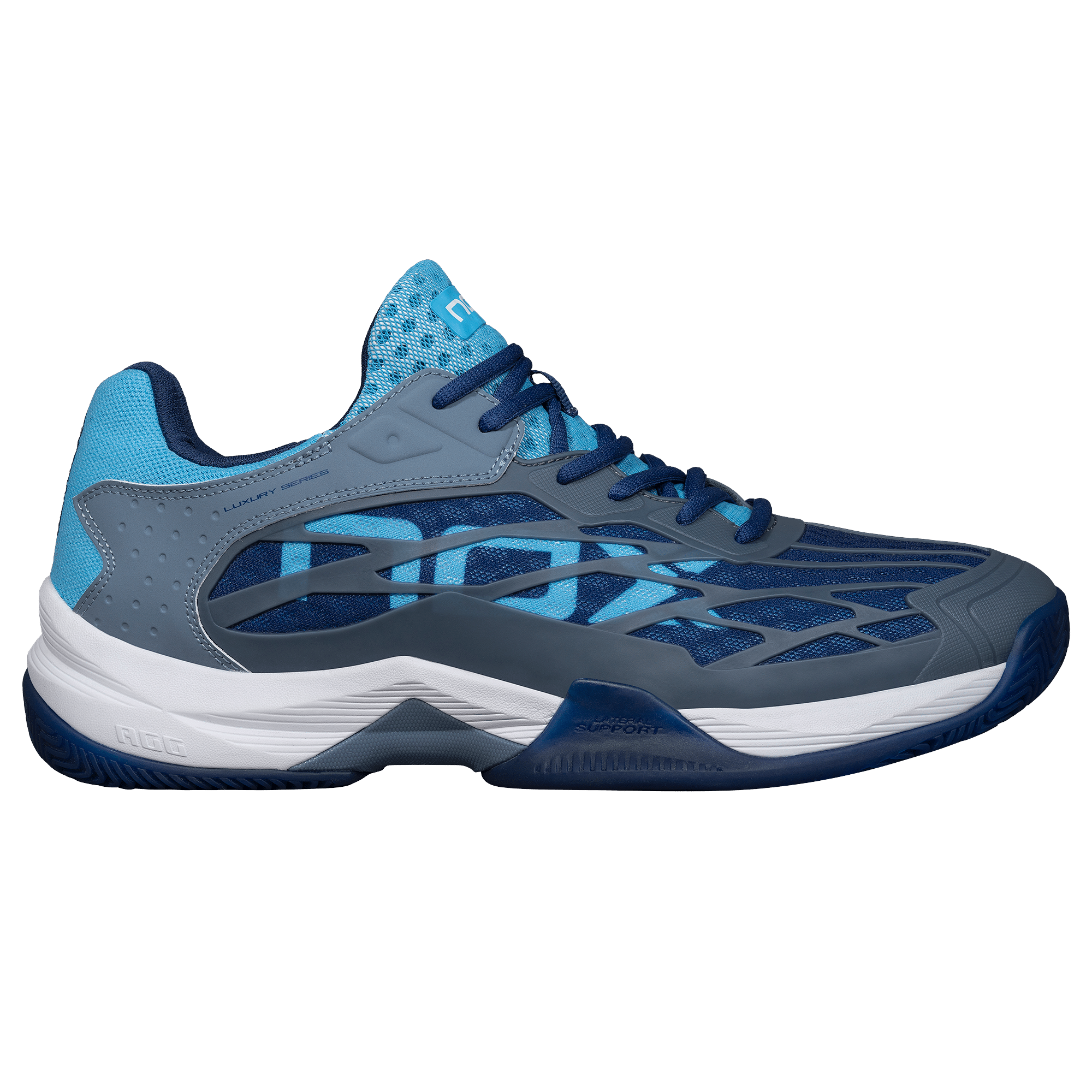 AT10 Basket chaussures de padel NOX pierre / bleu