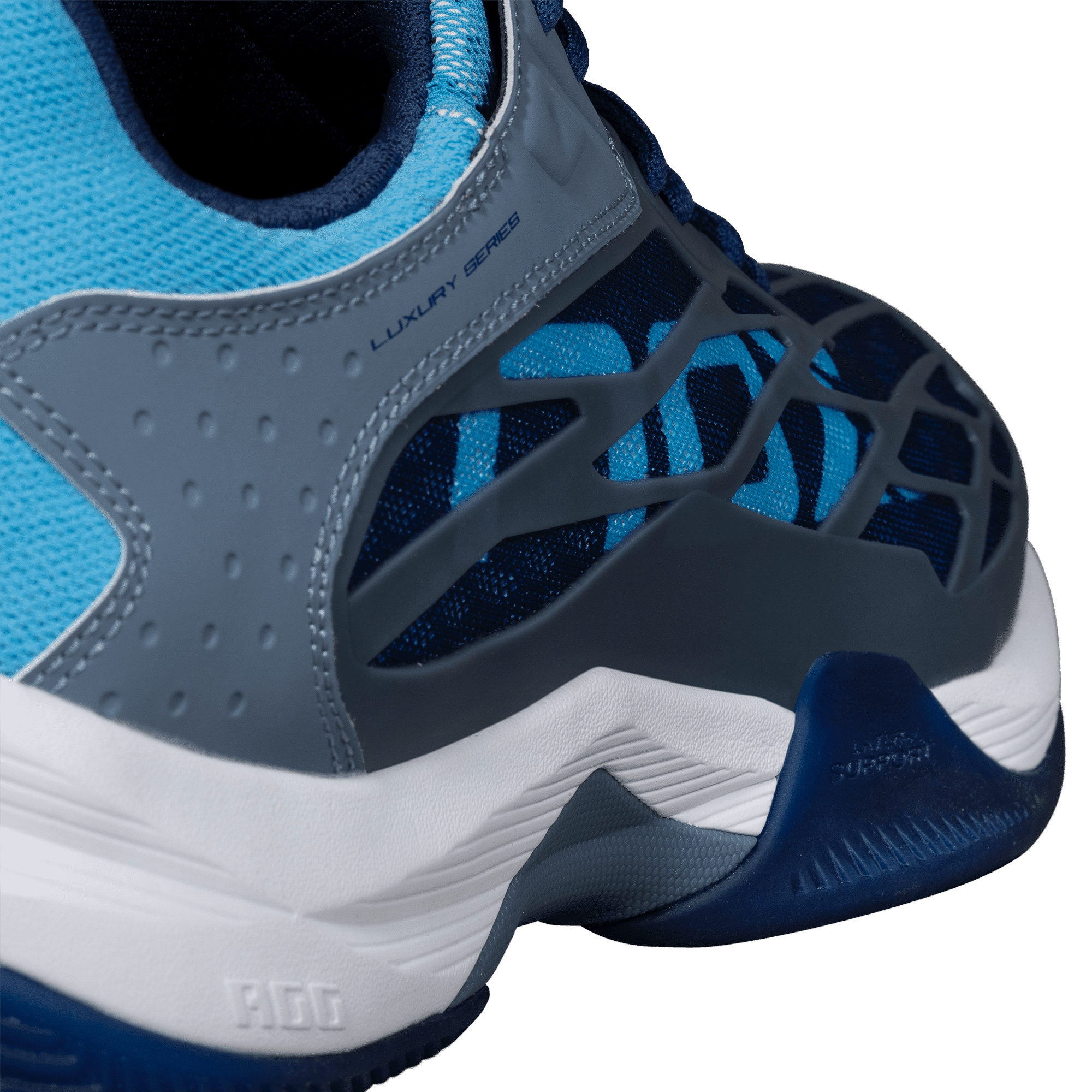 AT10 Basket chaussures de padel NOX pierre / bleu – Image 4