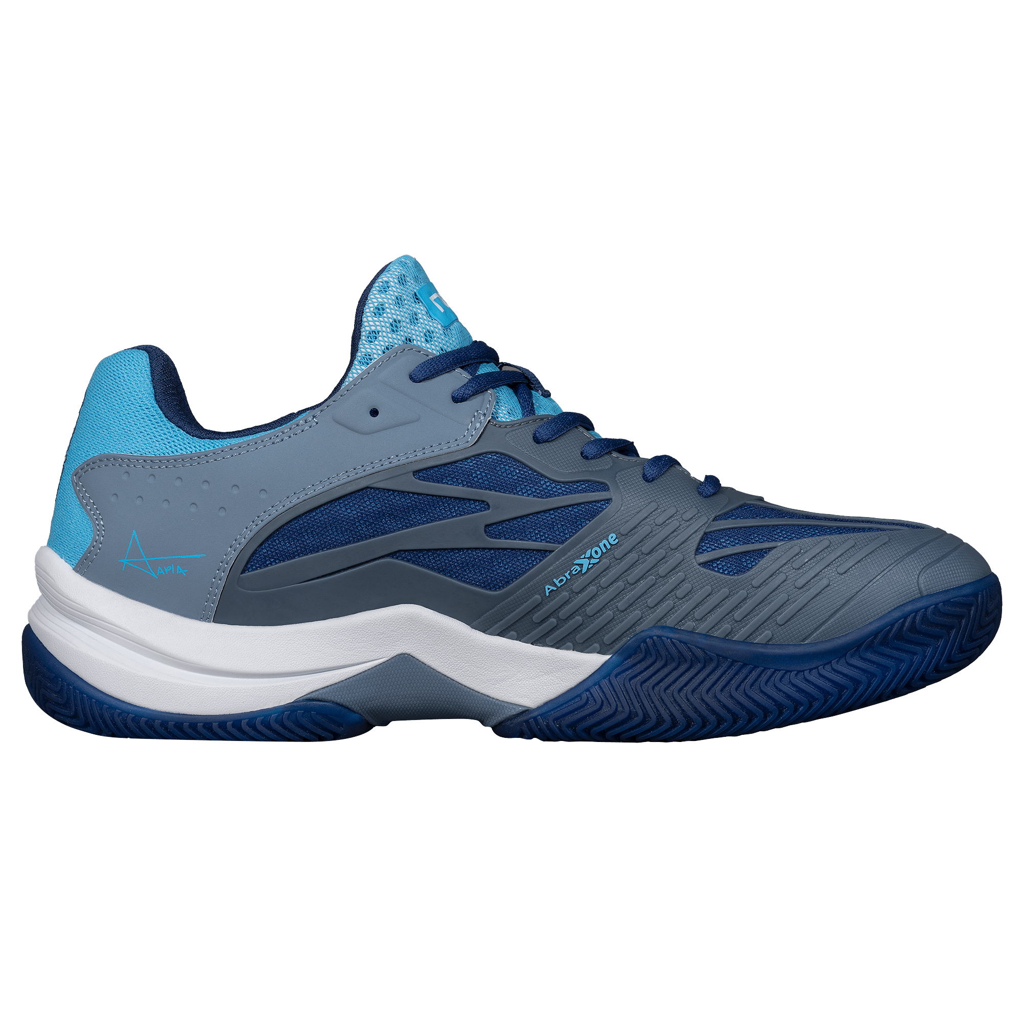 AT10 Basket chaussures de padel NOX pierre / bleu – Image 2