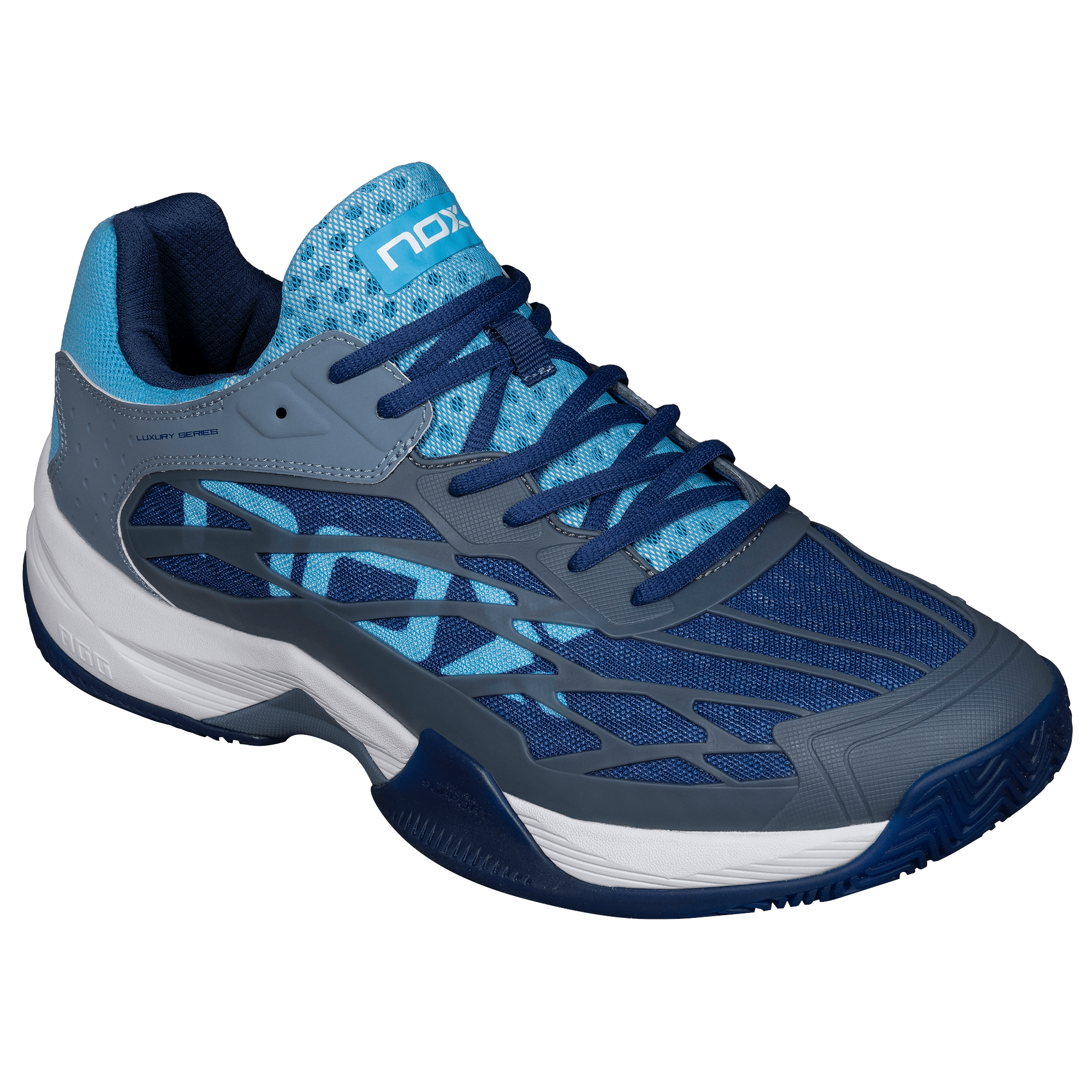 AT10 Basket chaussures de padel NOX pierre / bleu – Image 10
