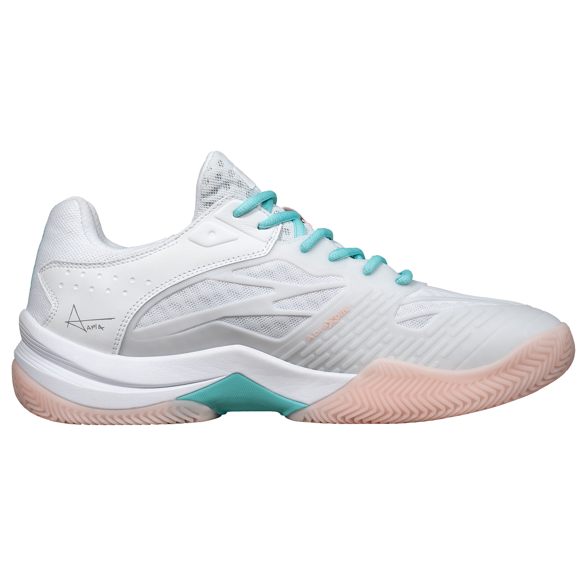 AT10 Basket chaussures de padel NOX blanc / rose poudrée – Image 2