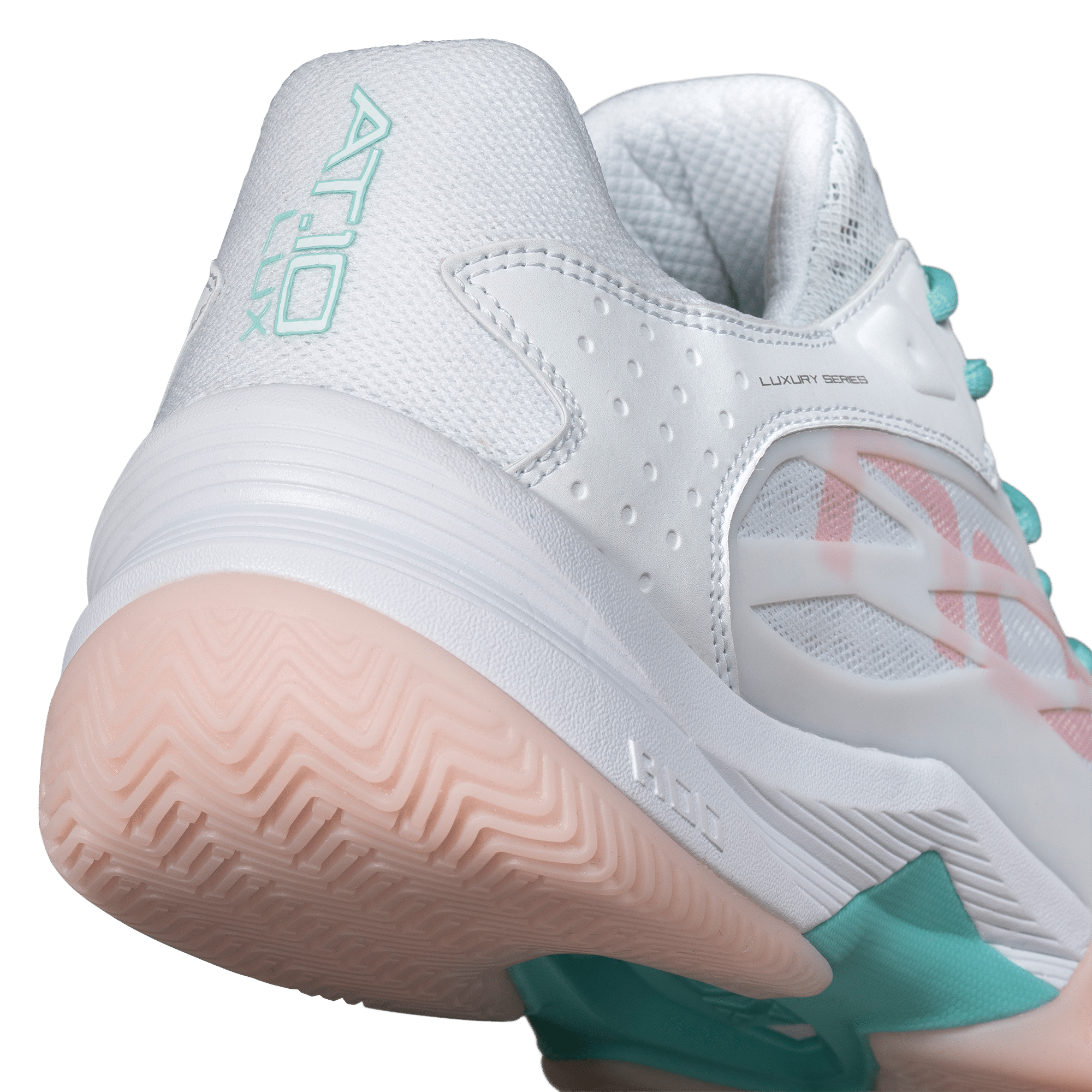 AT10 Basket chaussures de padel NOX blanc / rose poudrée – Image 7