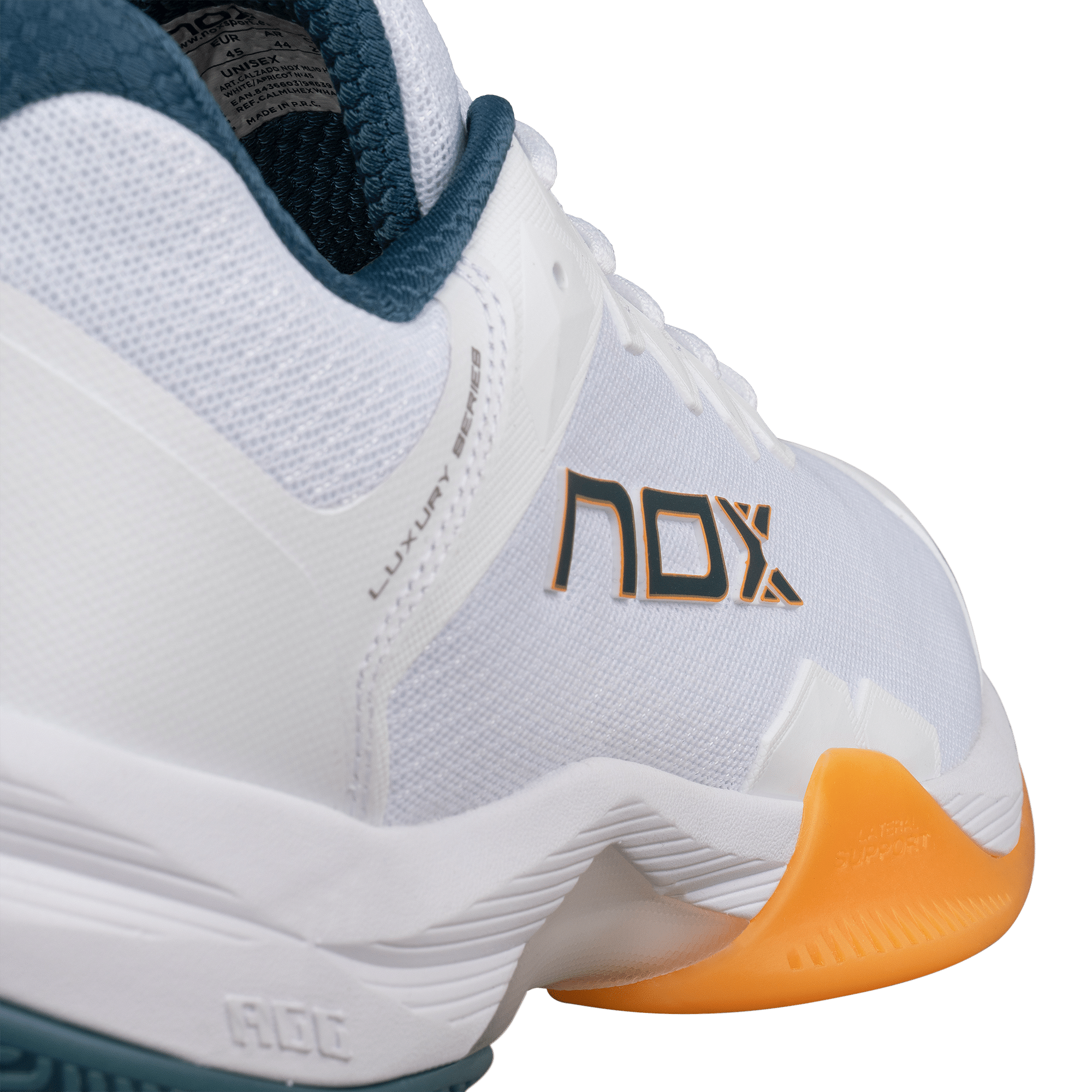 ML10 Basket chaussures de padel NOX blanc / abricot – Image 9