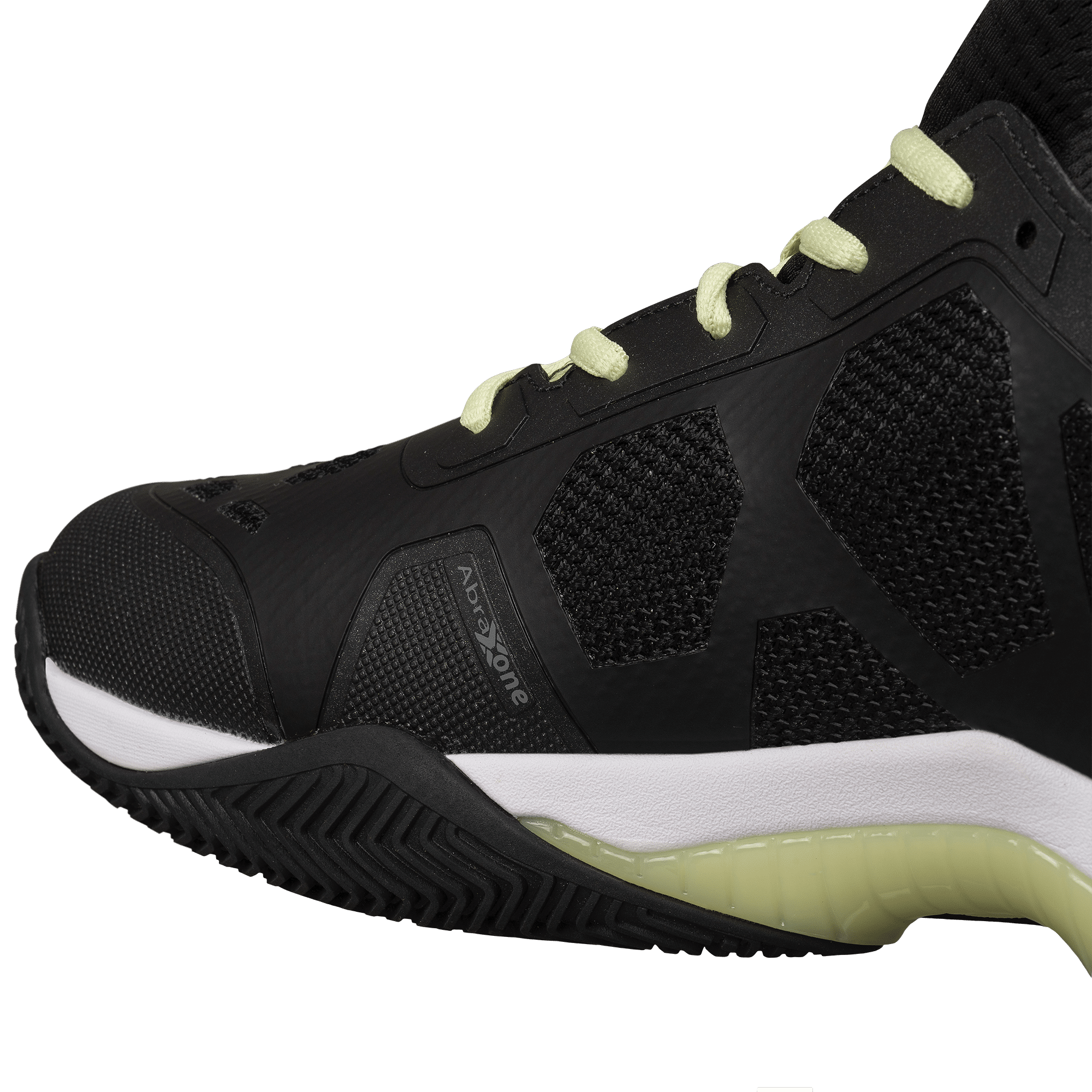 AT10 Basket chaussures de padel NERBO NOX noir / citron vert – Image 10