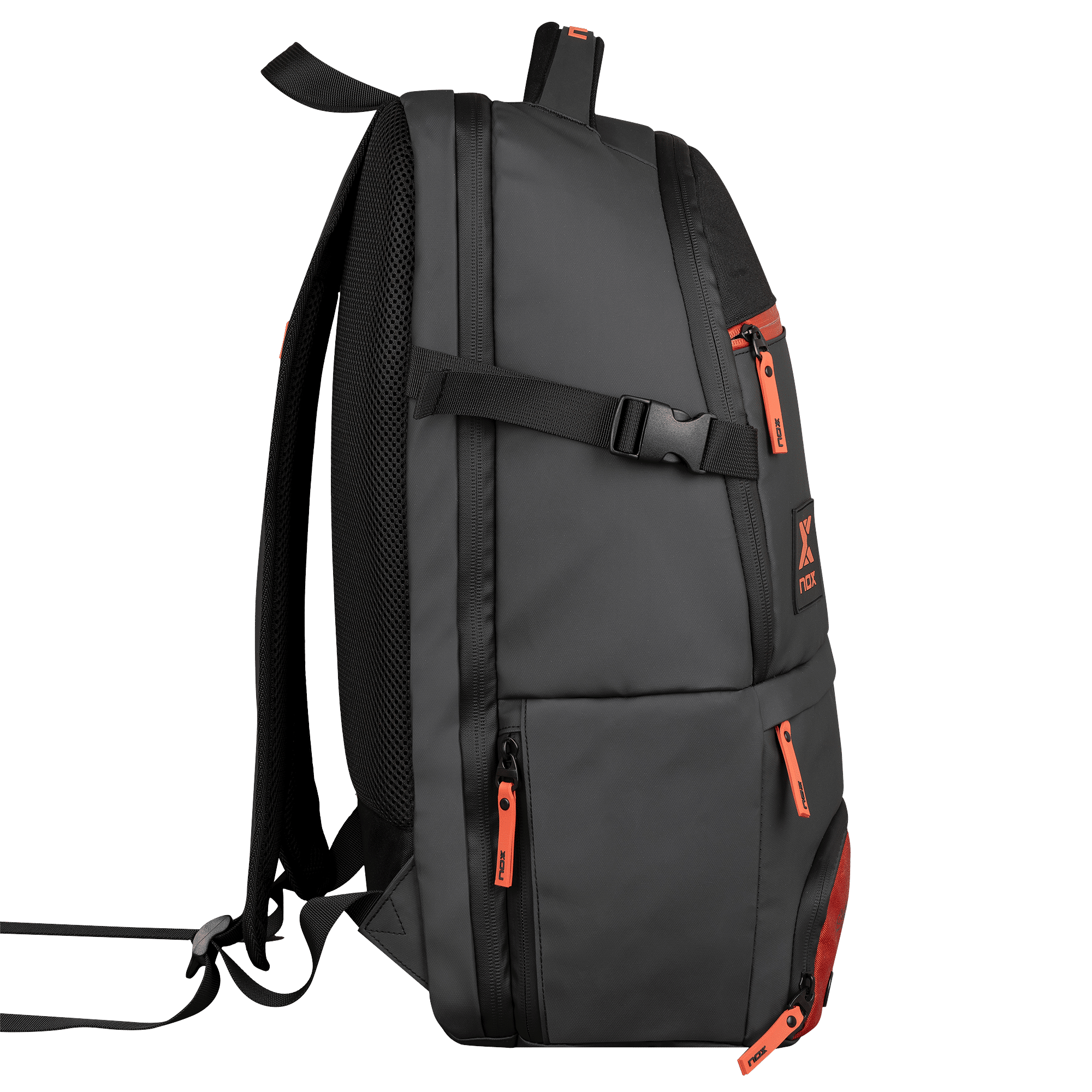 2024 - Sac à dos NOX Luxury Open Séries Noir / Rouge – Image 3
