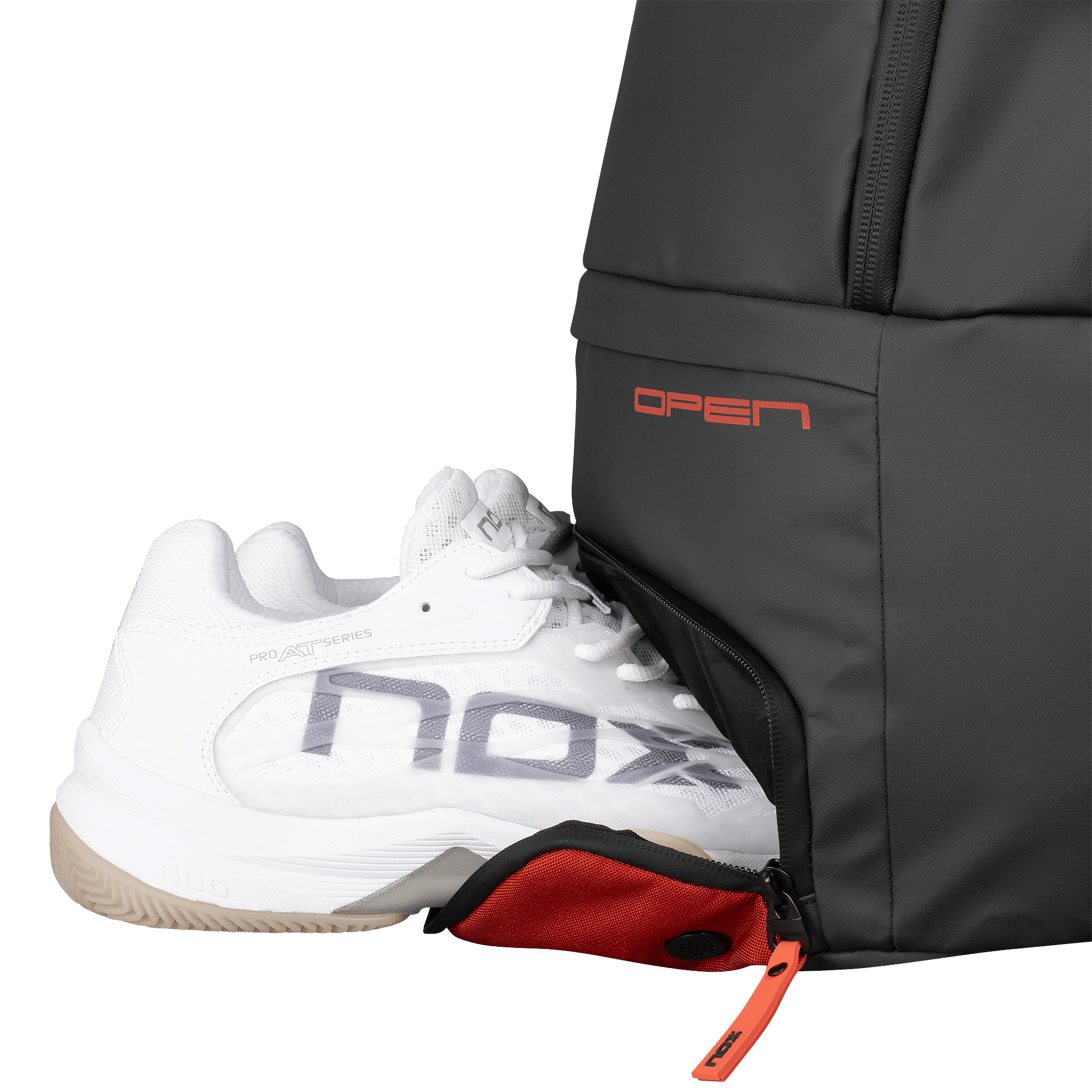 2024 - Sac à dos NOX Luxury Open Séries Noir / Rouge – Image 7