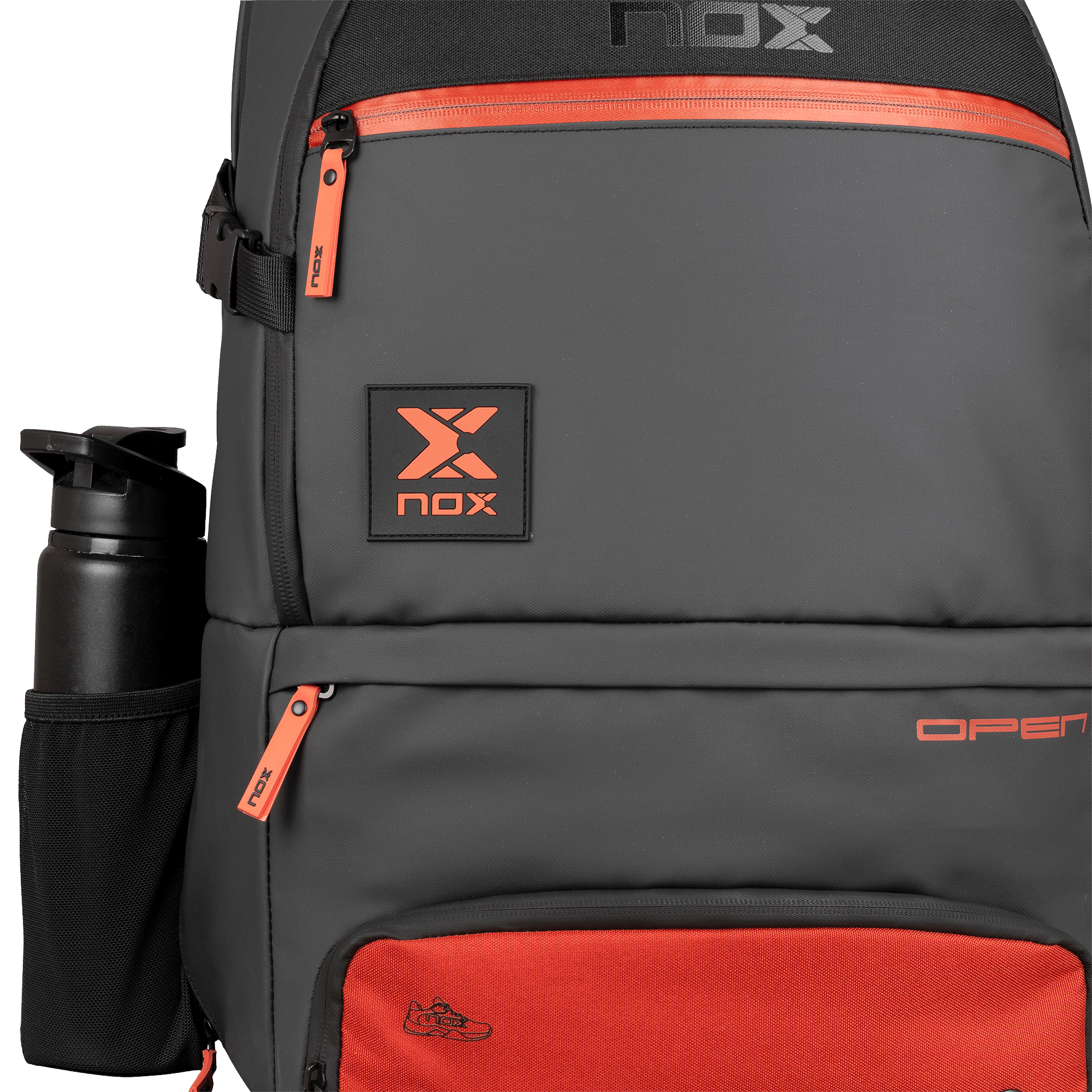 2024 - Sac à dos NOX Luxury Open Séries Noir / Rouge – Image 8