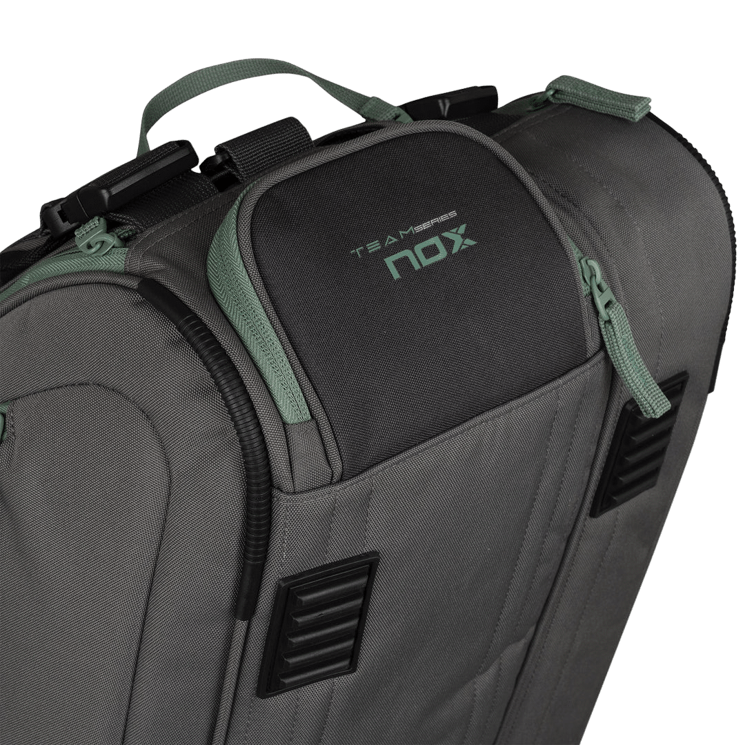 2024 - Sac de padel NOX AT10 Team Gris / Vert – Image 2