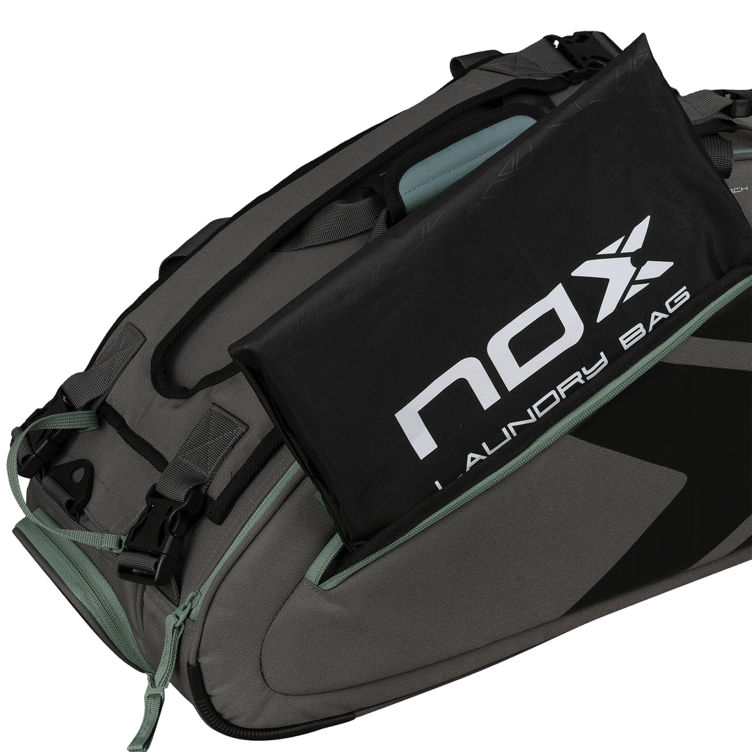 2024 - Sac de padel NOX AT10 Team Gris / Vert – Image 6