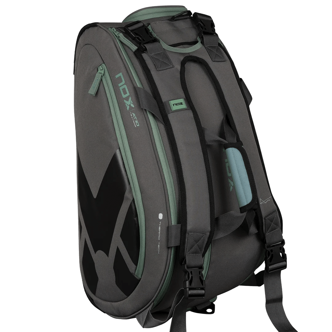 2024 - Sac de padel NOX AT10 Team Gris / Vert – Image 8