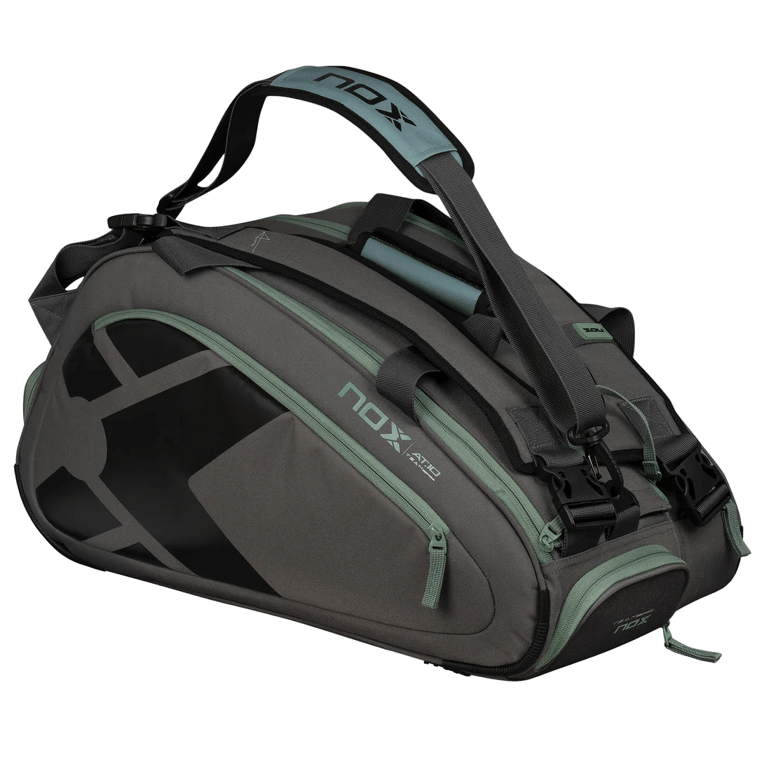 2024 - Sac de padel NOX AT10 Team Gris / Vert – Image 9