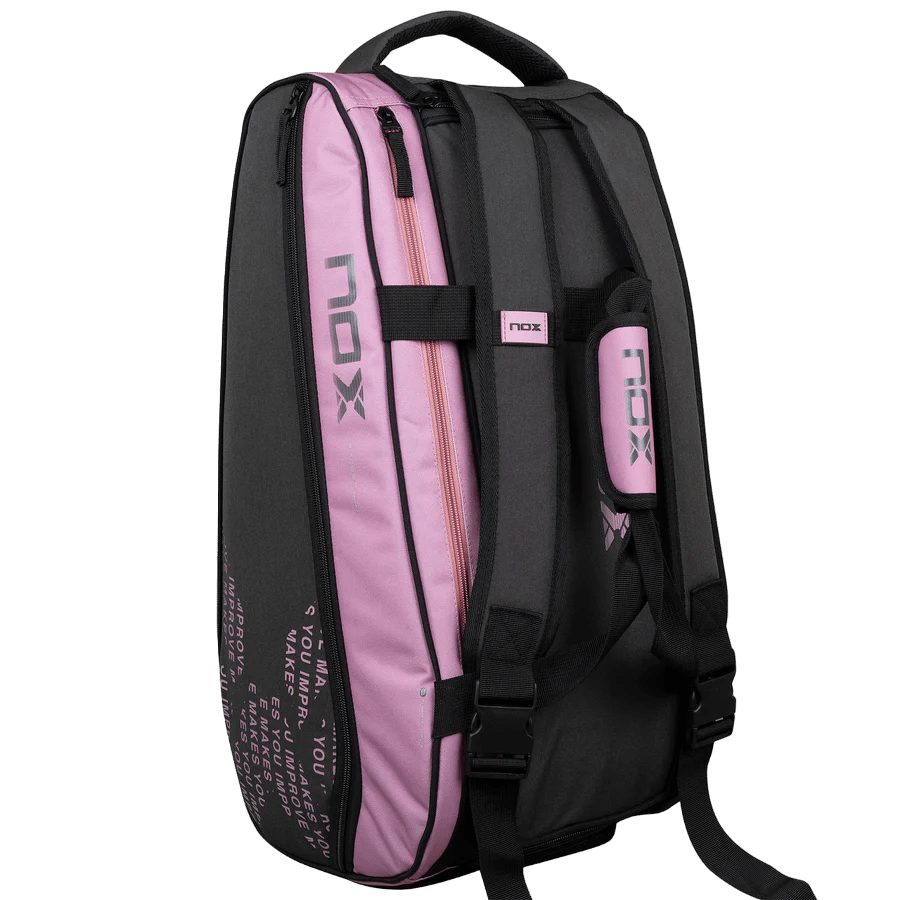 2024 - Sac de padel NOX Street Séries Gris / Rose – Image 2
