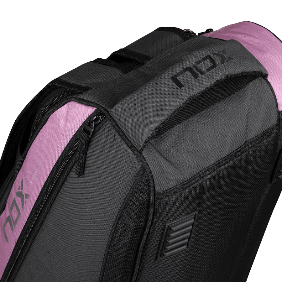 2024 - Sac de padel NOX Street Séries Gris / Rose – Image 3