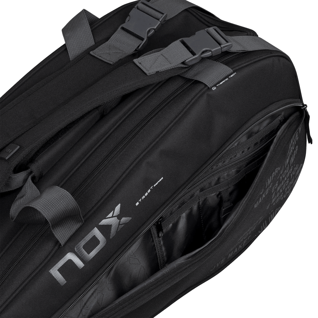 2024 - Sac de padel NOX Street Séries Noir / Gris – Image 4