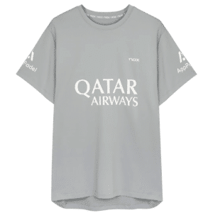 T-shirt de padel - Homme AT10 SPONSORS - Gris