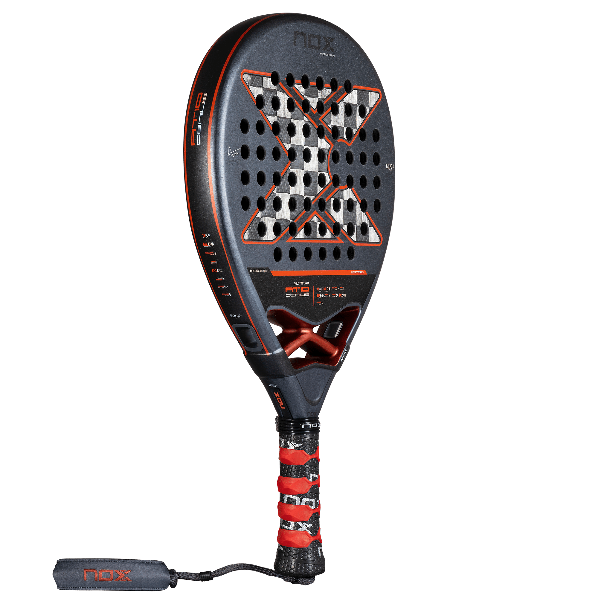 2025 - Raquette de padel AT10 Genius 18K par Agustín TAPIA – Image 8