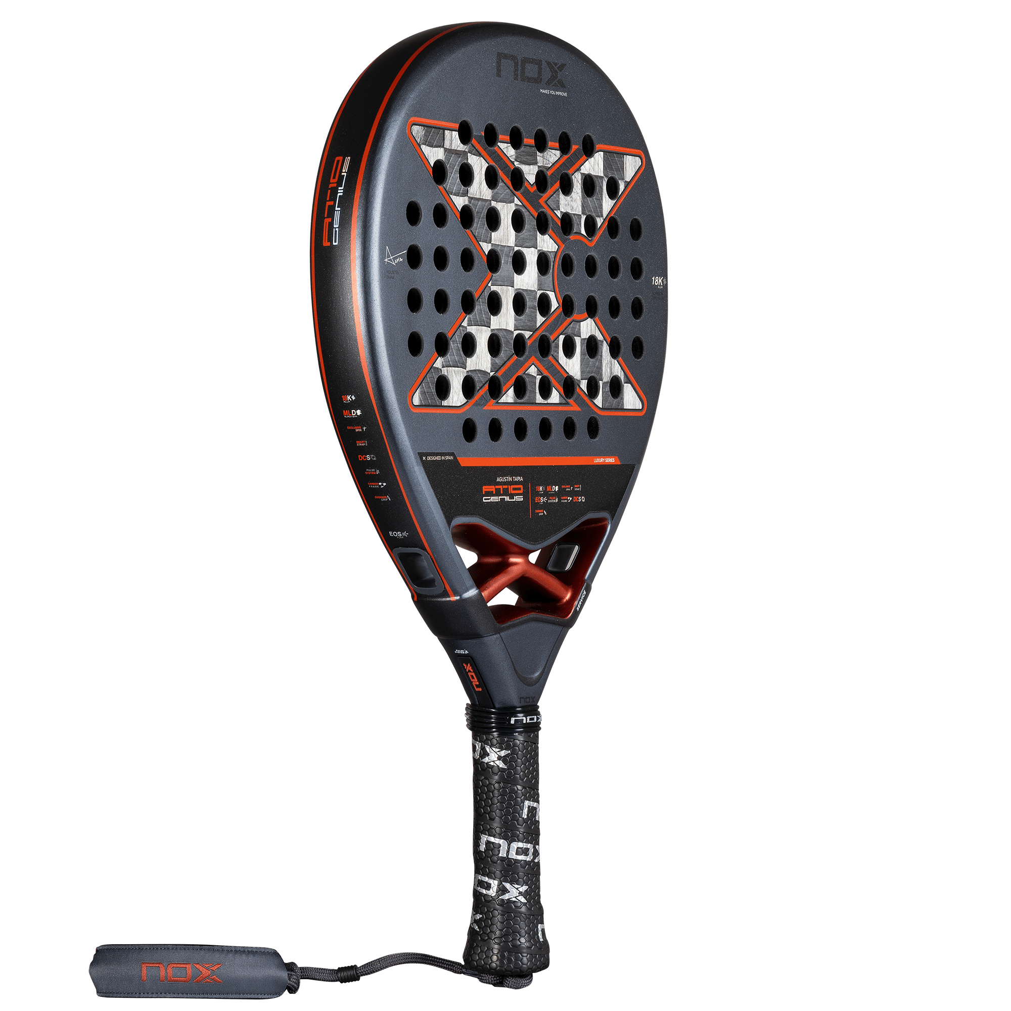 2025 - Raquette de padel AT10 Genius 18K par Agustín TAPIA – Image 2