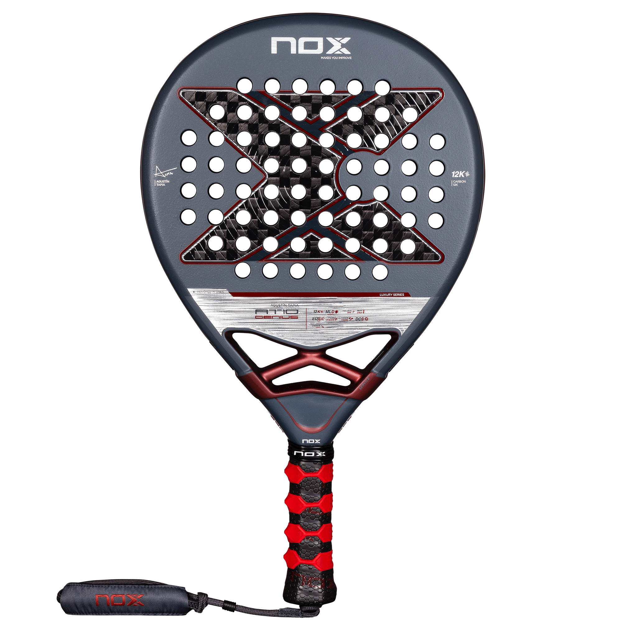2025 - Raquette de padel AT10 Genius 12K par Agustín TAPIA – Image 2