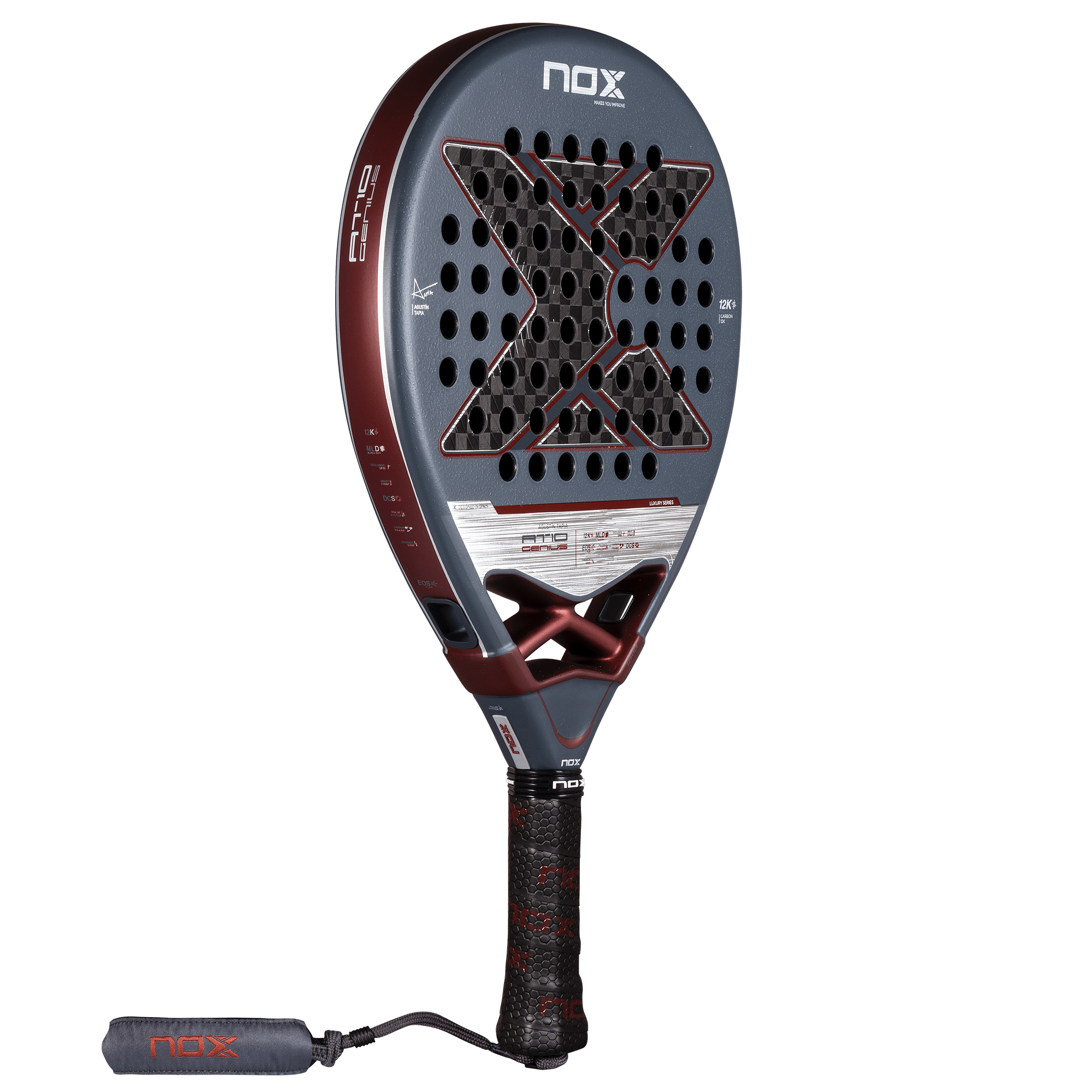2025 - Raquette de padel AT10 Genius 12K par Agustín TAPIA – Image 13
