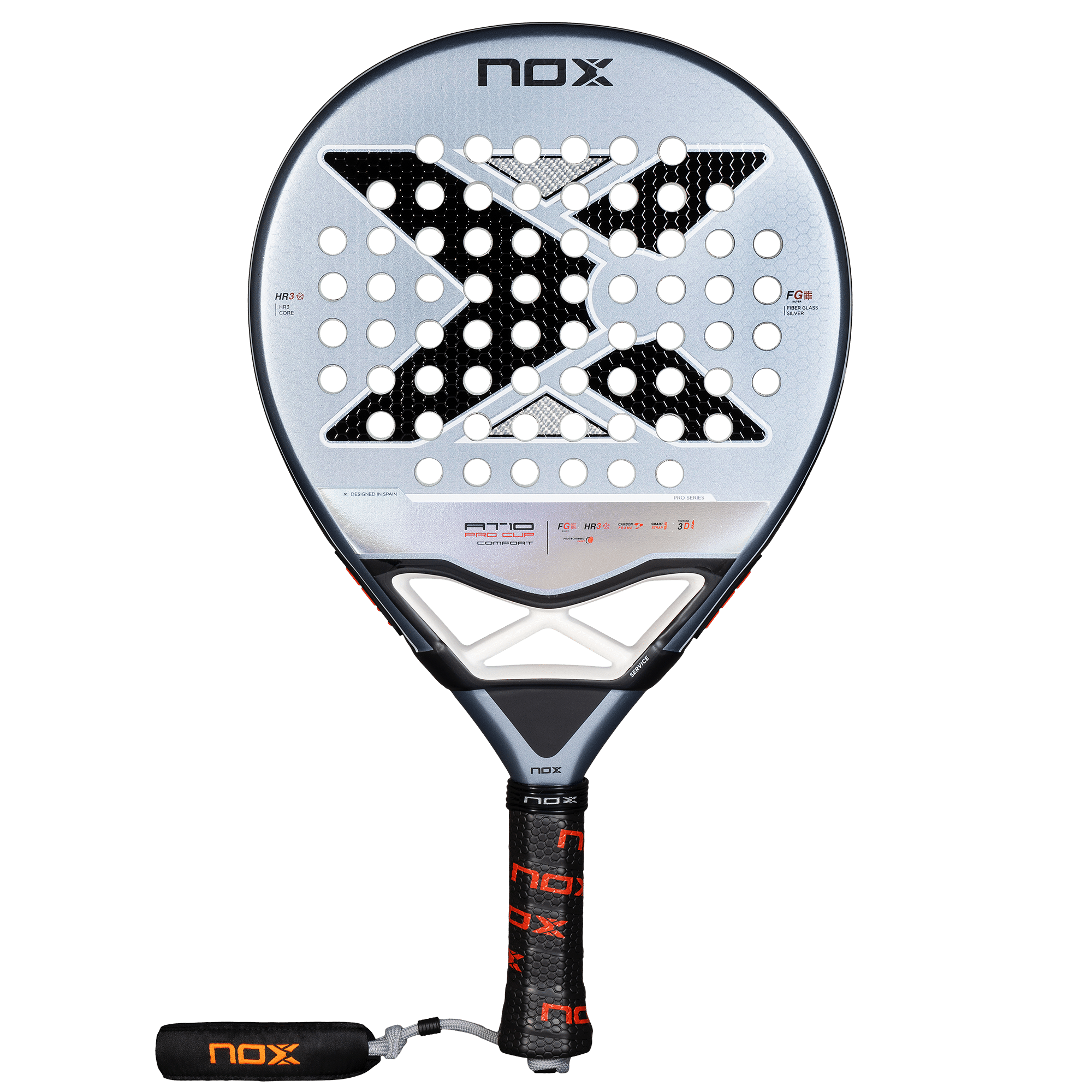 2025 - Raquette de padel AT10 Pro Cup Comfort par Agustín TAPIA