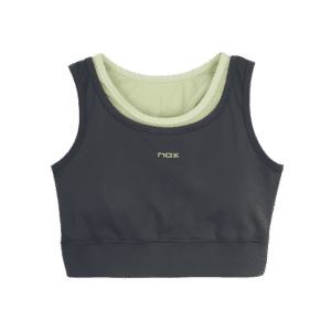 Brassière de padel NOX - Femme PRO Charcoal Gris