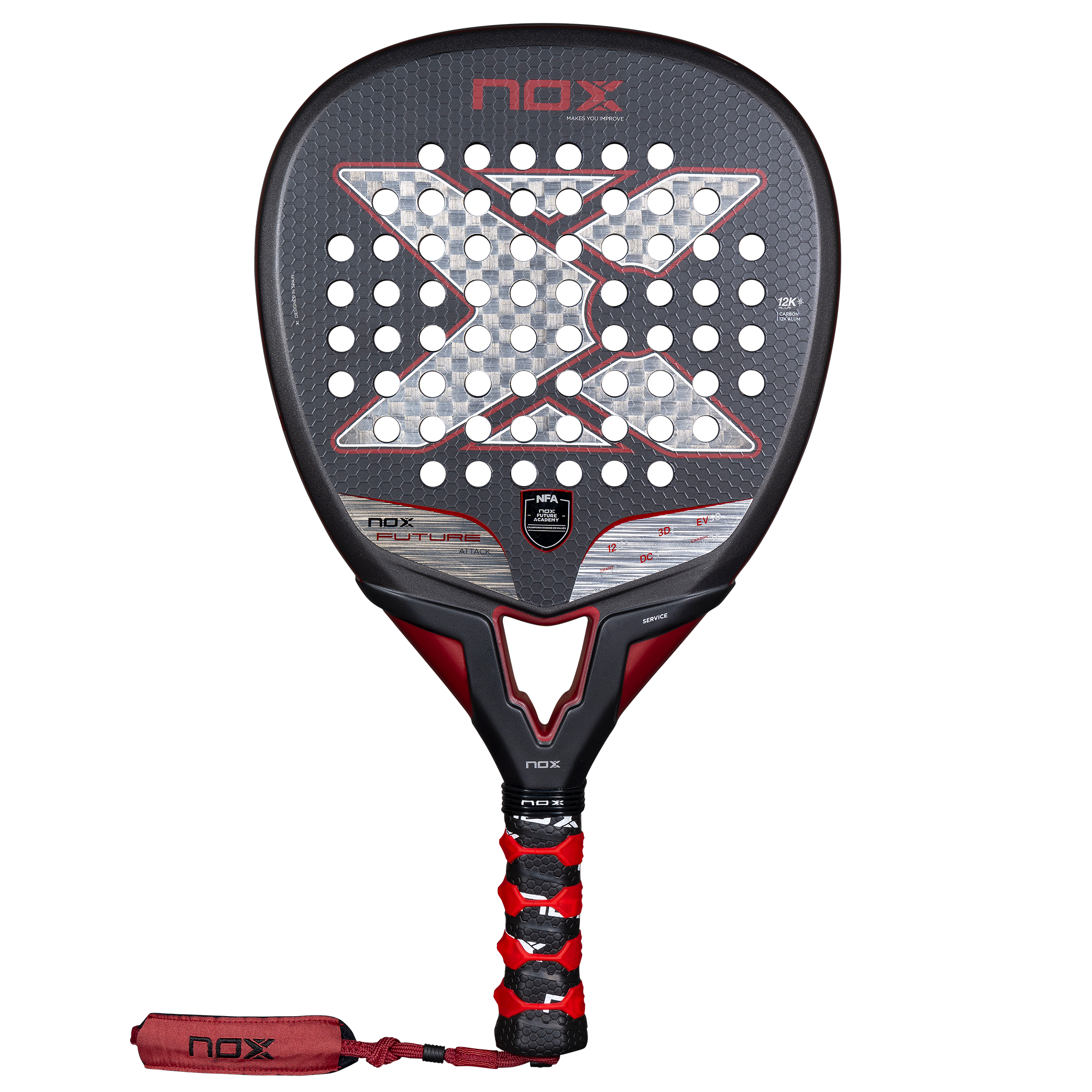 2025 - Raquette de Padel Future Attack 12K Alum – Image 2