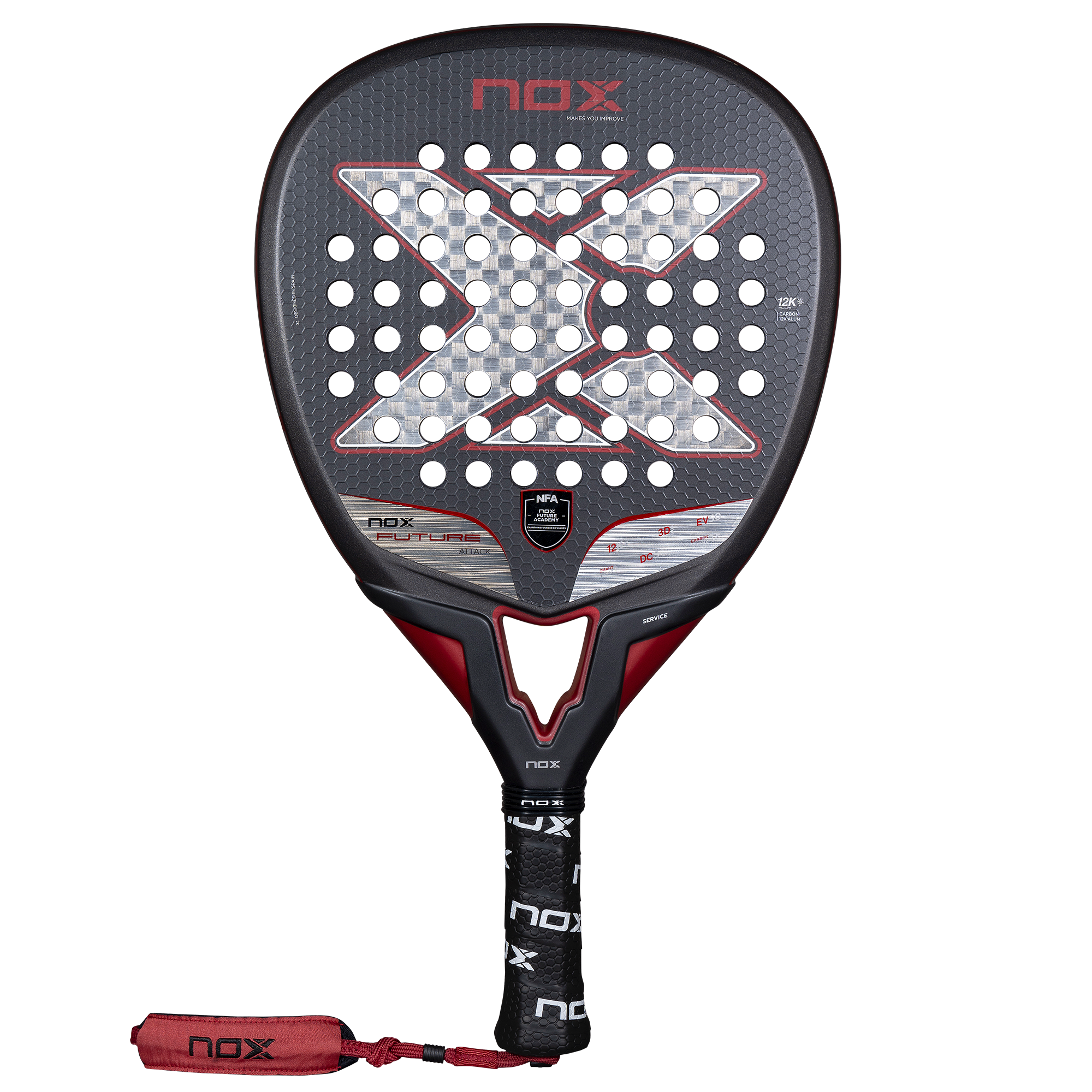 2025 - Raquette de Padel Future Attack 12K Alum