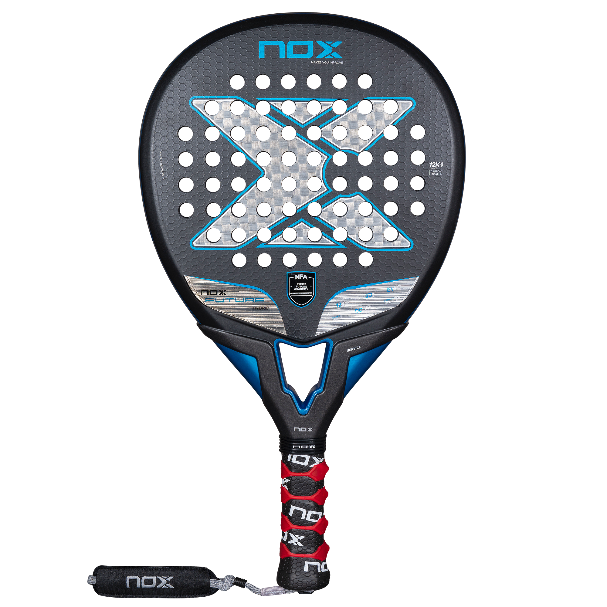 2025 - Raquette de Padel Future Hybrid 12K Alum – Image 2
