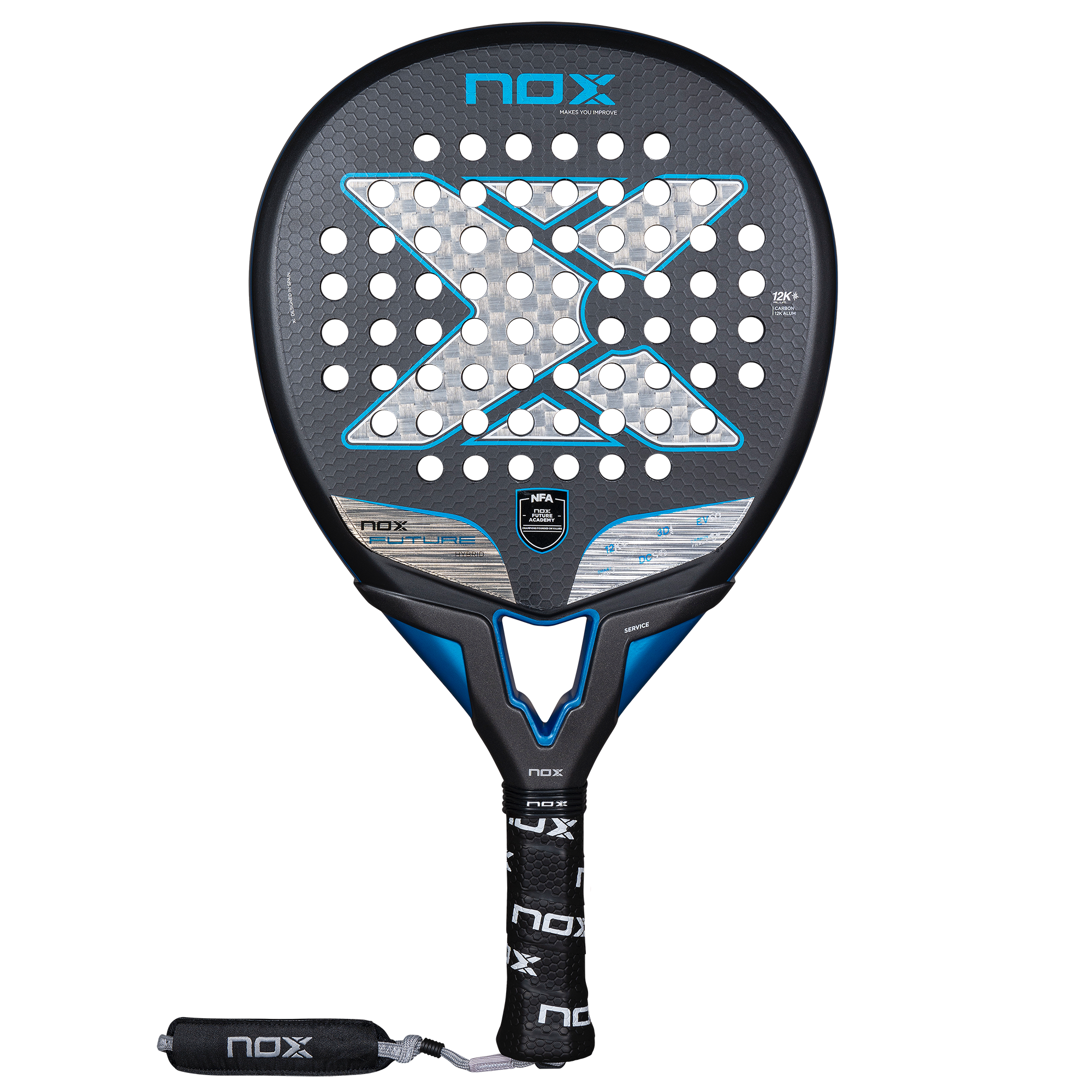 2025 - Raquette de Padel Future Hybrid 12K Alum