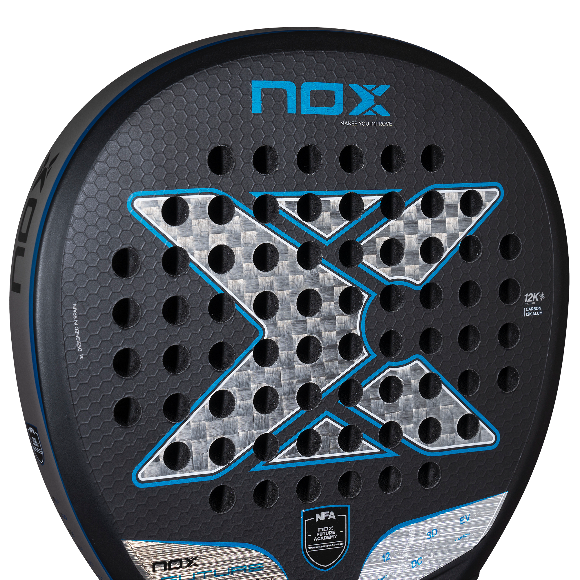 2025 - Raquette de Padel Future Hybrid 12K Alum – Image 7