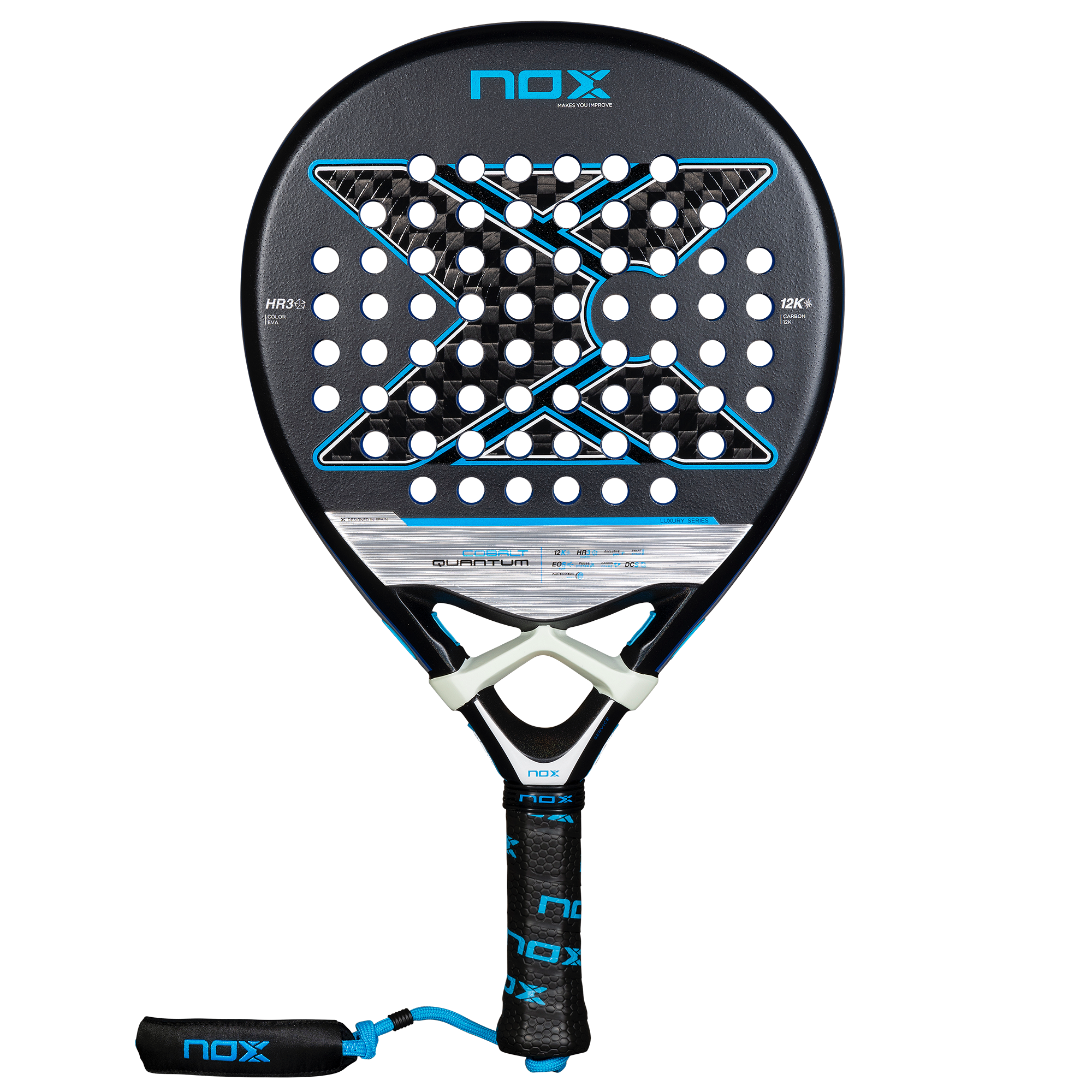 2025 - Raquette de padel Quantum 12K Cobalt