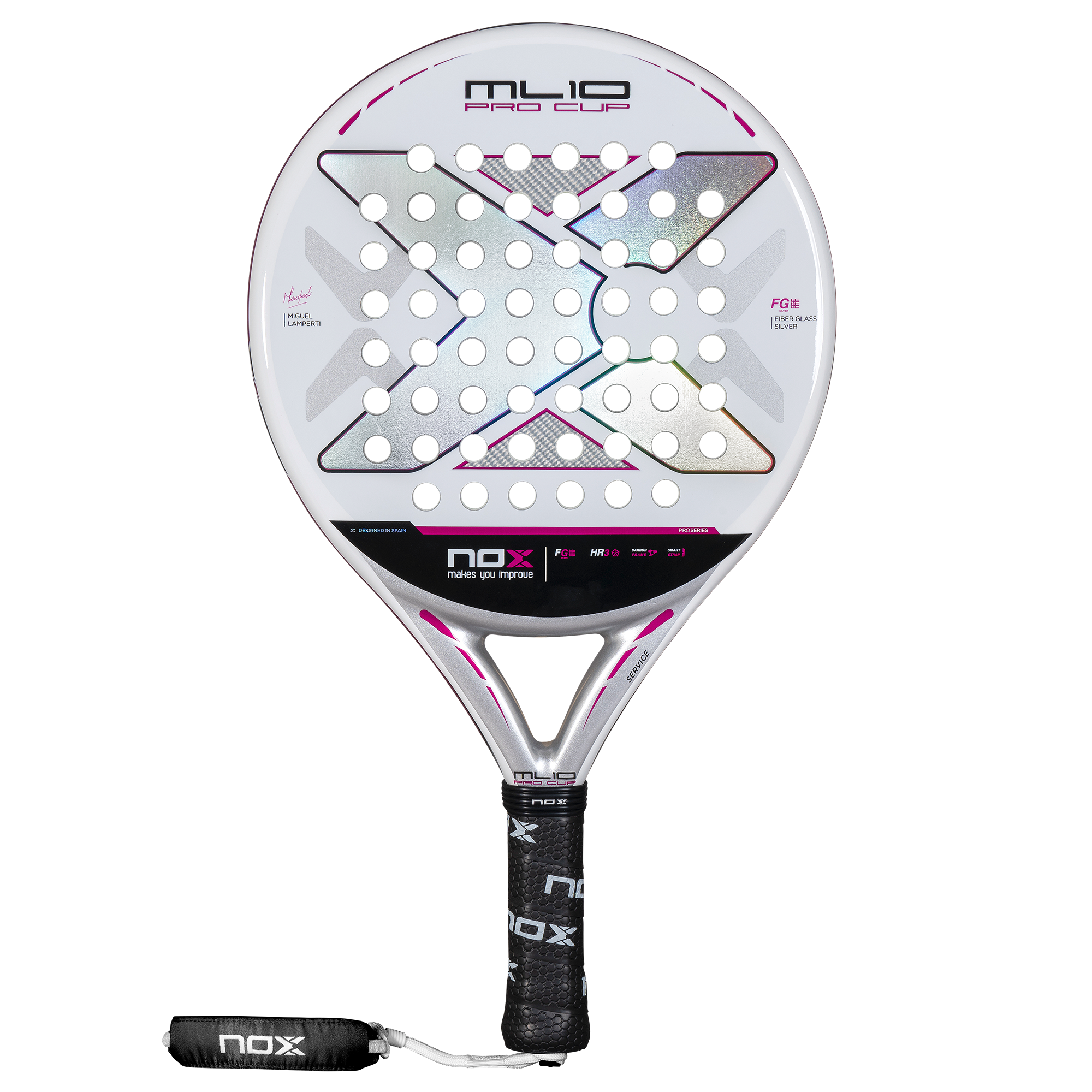 2025 - Raquette de padel ML10 Pro Cup Silver par Miguel LAMPERTI