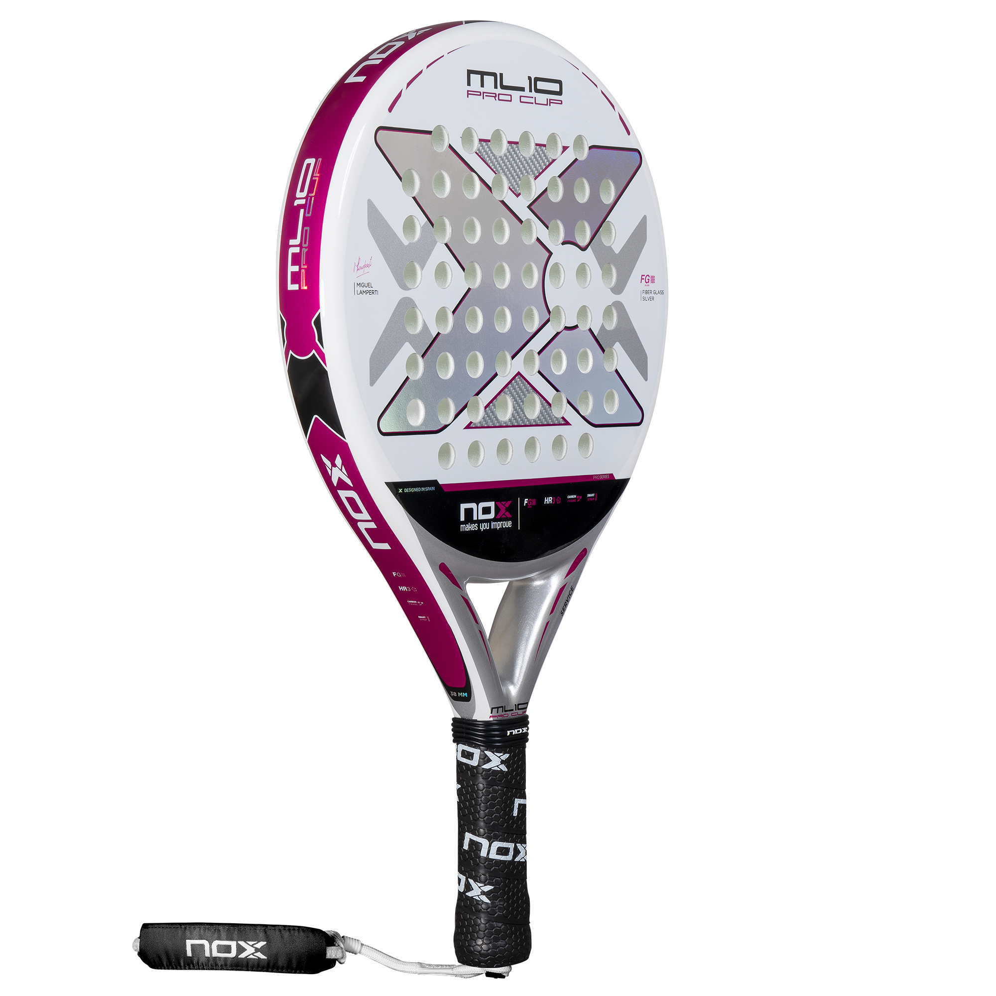 2025 - Raquette de padel ML10 Pro Cup Silver par Miguel LAMPERTI – Image 2