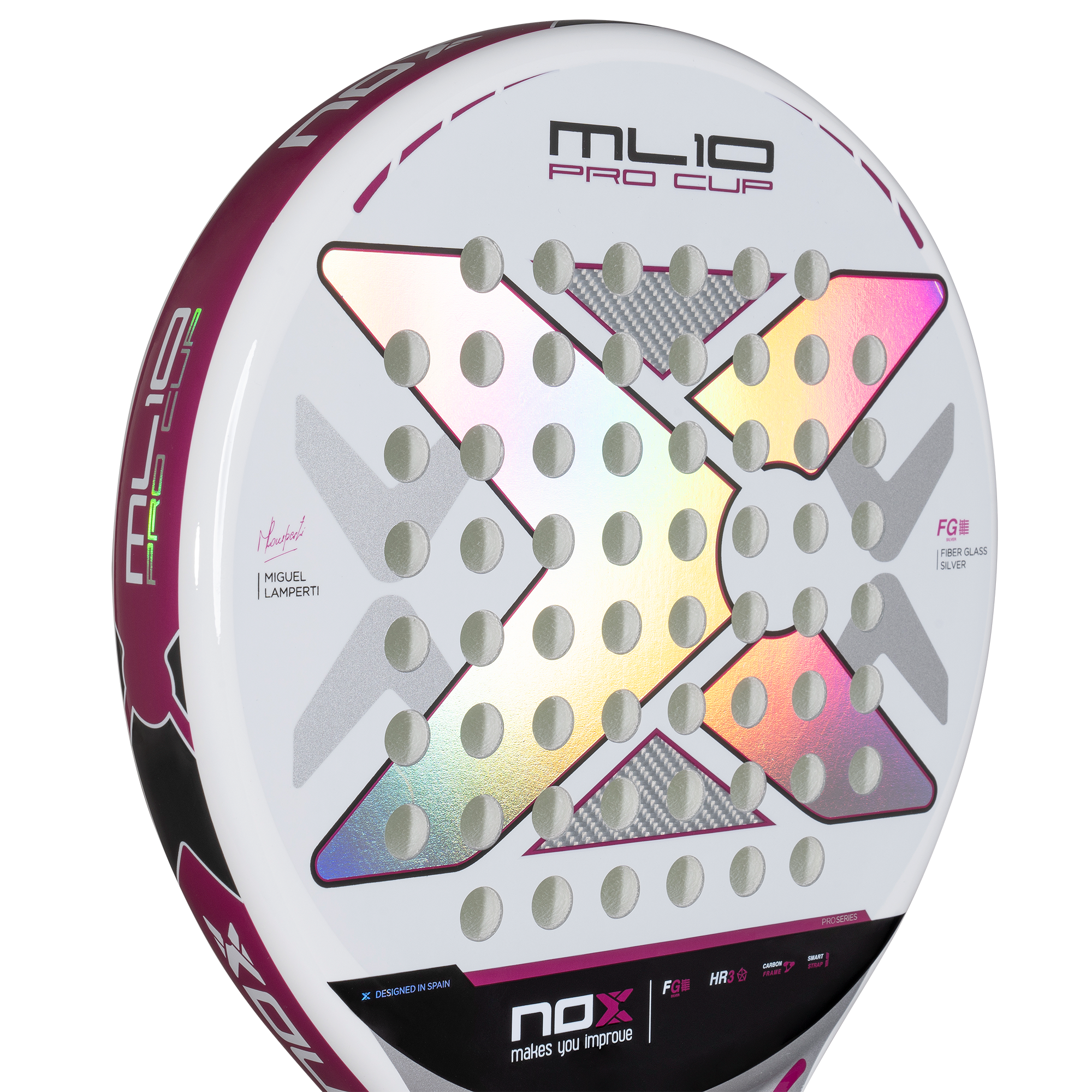 2025 - Raquette de padel ML10 Pro Cup Silver par Miguel LAMPERTI – Image 5