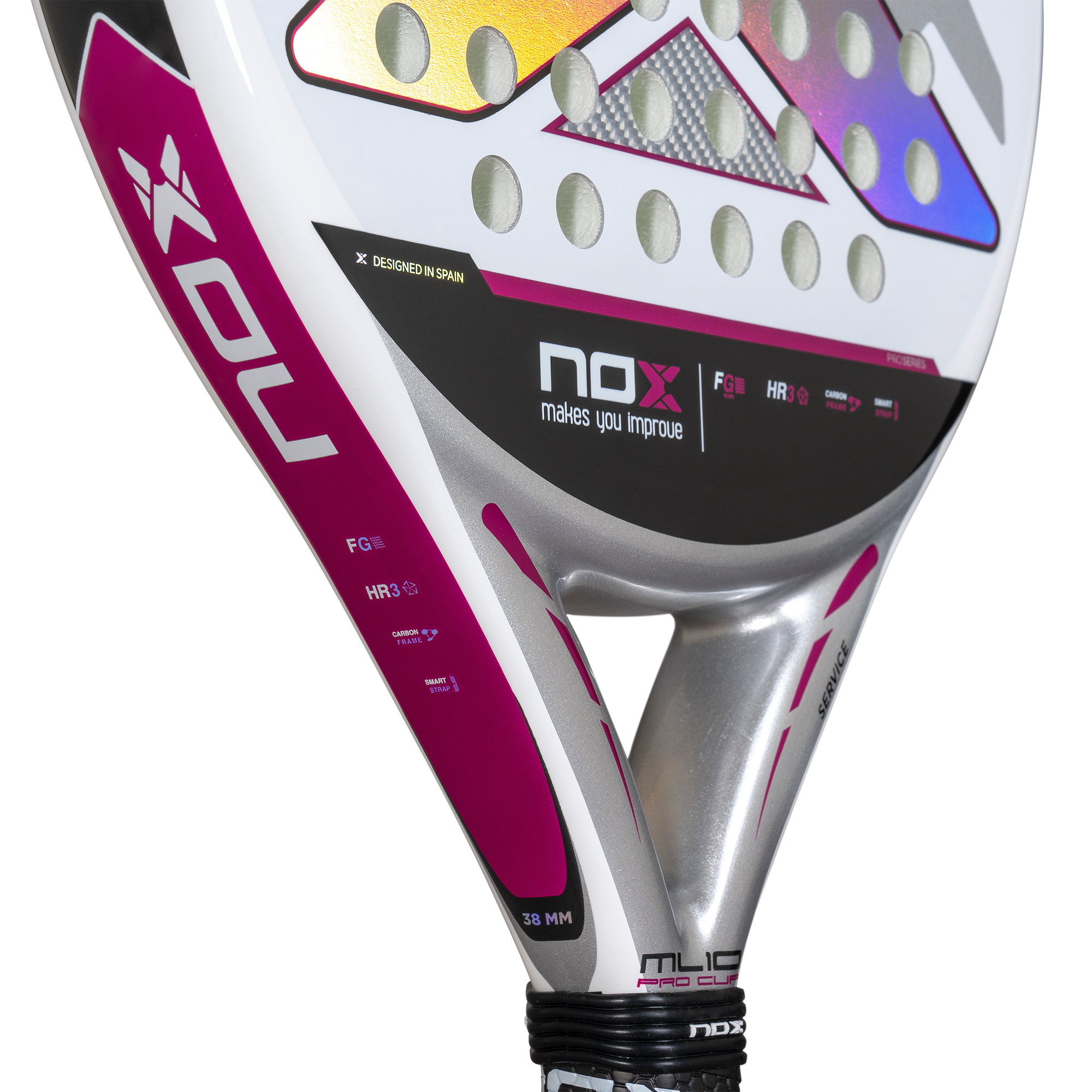 2025 - Raquette de padel ML10 Pro Cup Silver par Miguel LAMPERTI – Image 6