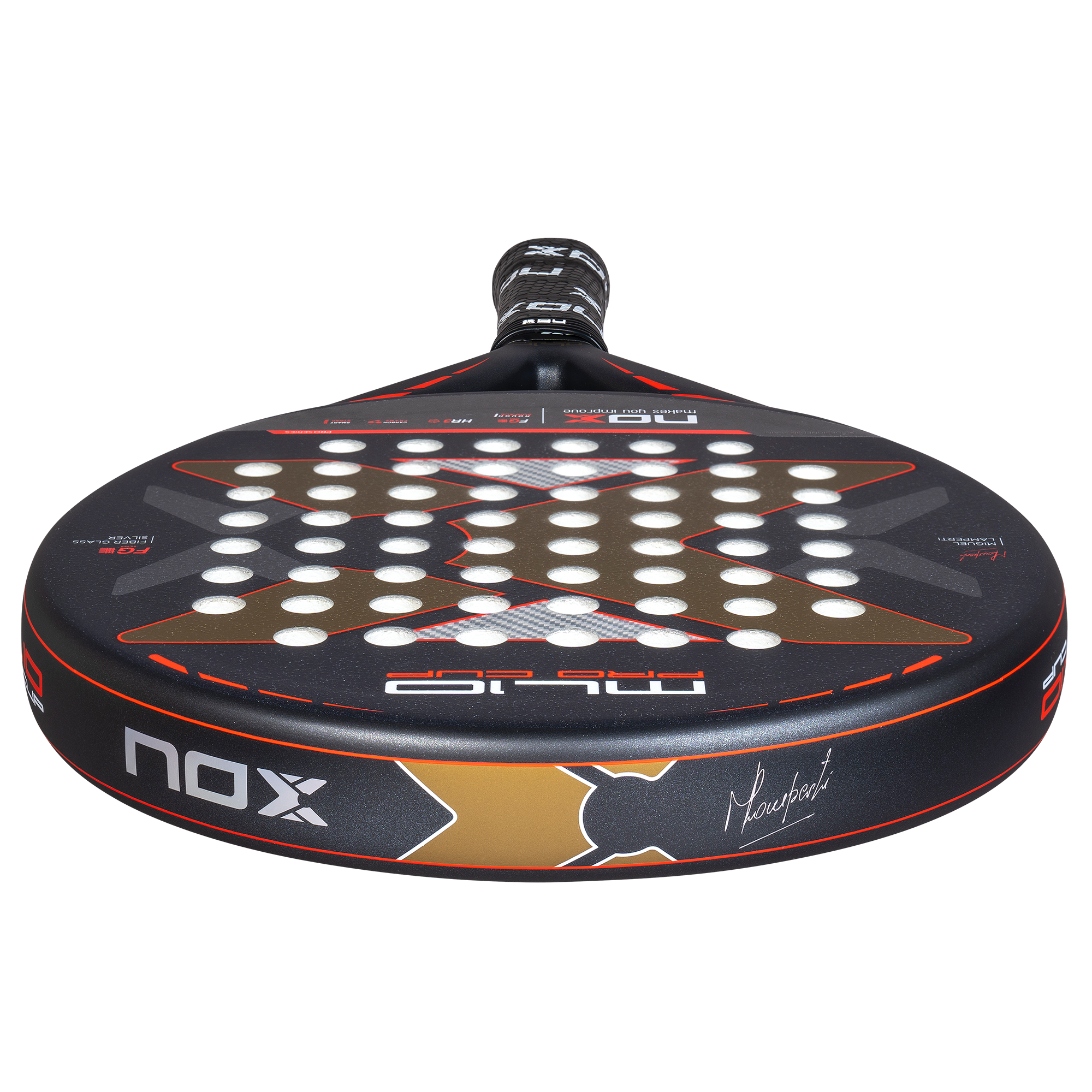 2025 - Raquette de padel ML10 Pro Cup Rough par Miguel LAMPERTI – Image 4